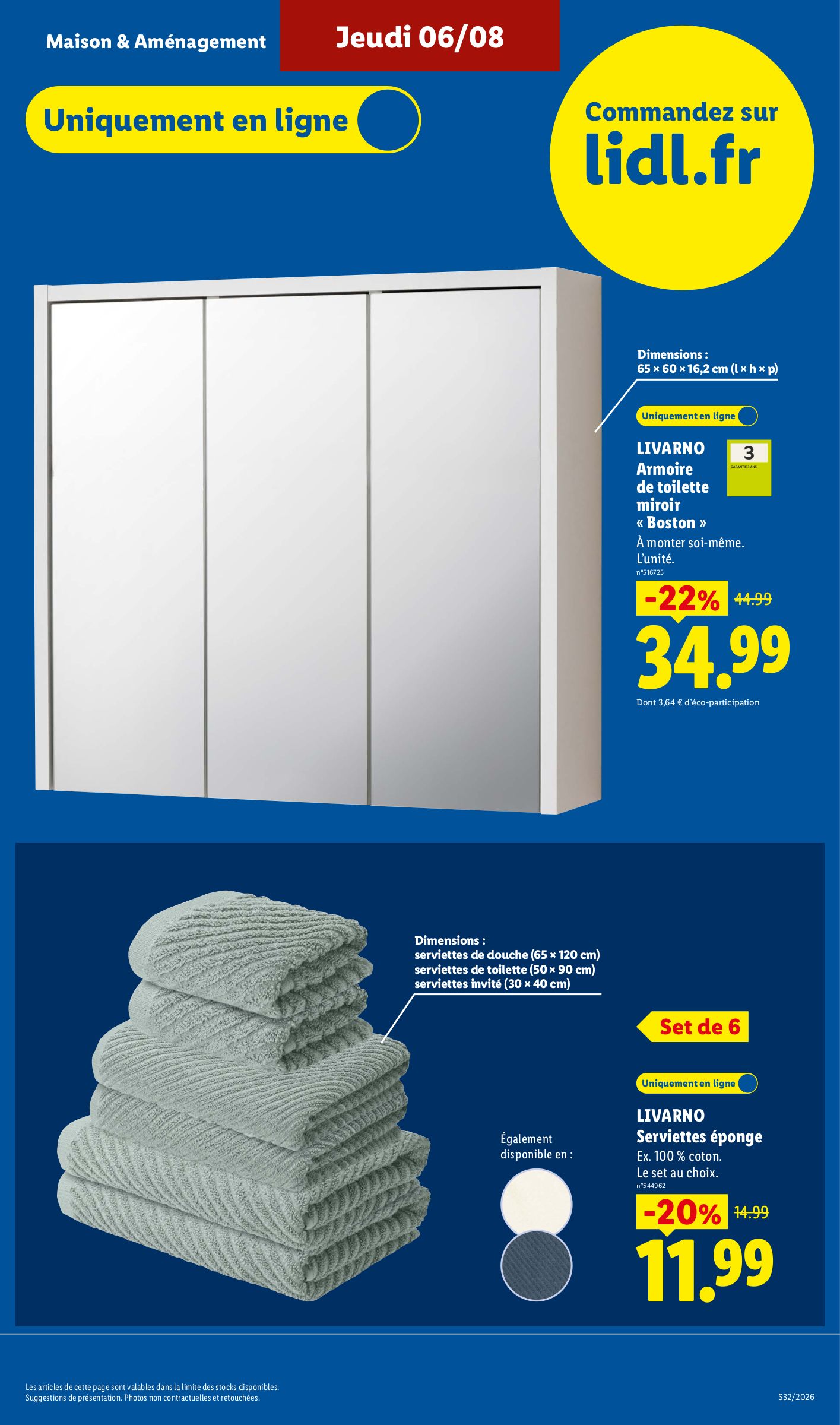 lidl - Current Lidl - Exclus Web leaflet valid from du lundi 03/08/2026 to du dimanche 09/08/2026 - page: 11