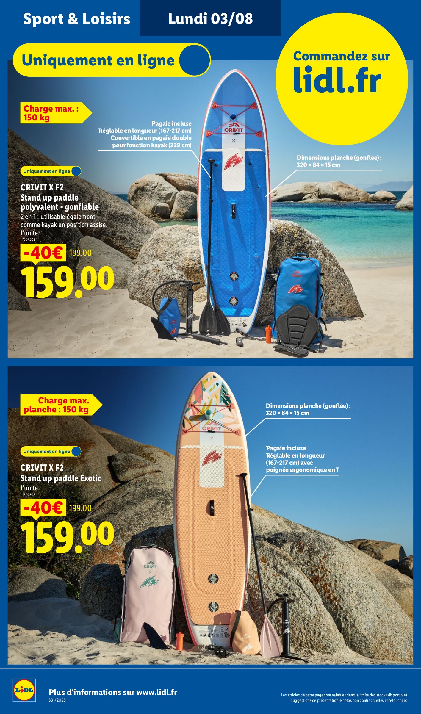 lidl - Current Lidl - Exclus Web leaflet valid from du lundi 03/08/2026 to du dimanche 09/08/2026 - page: 4