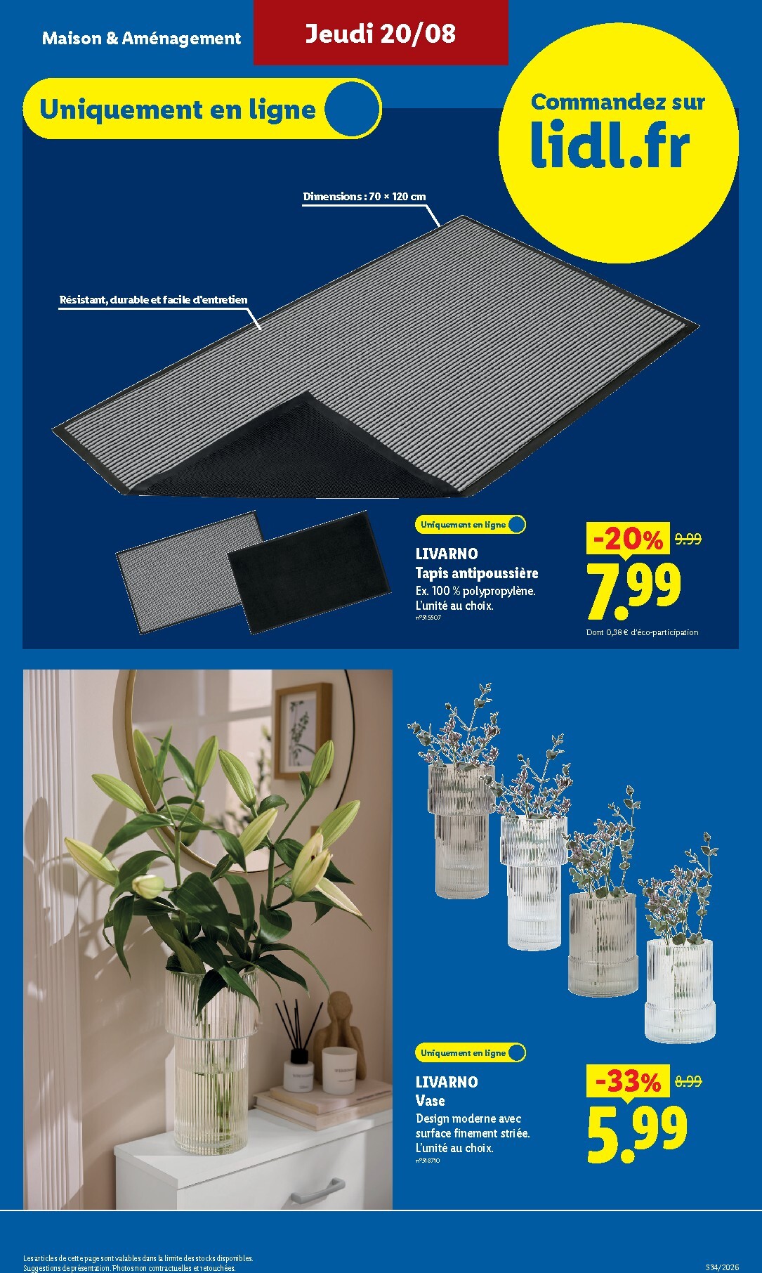 lidl - Current Lidl - Exclu Web leaflet valid from du lundi 17/08/2026 to de jeudi 20/08/2026 - page: 11