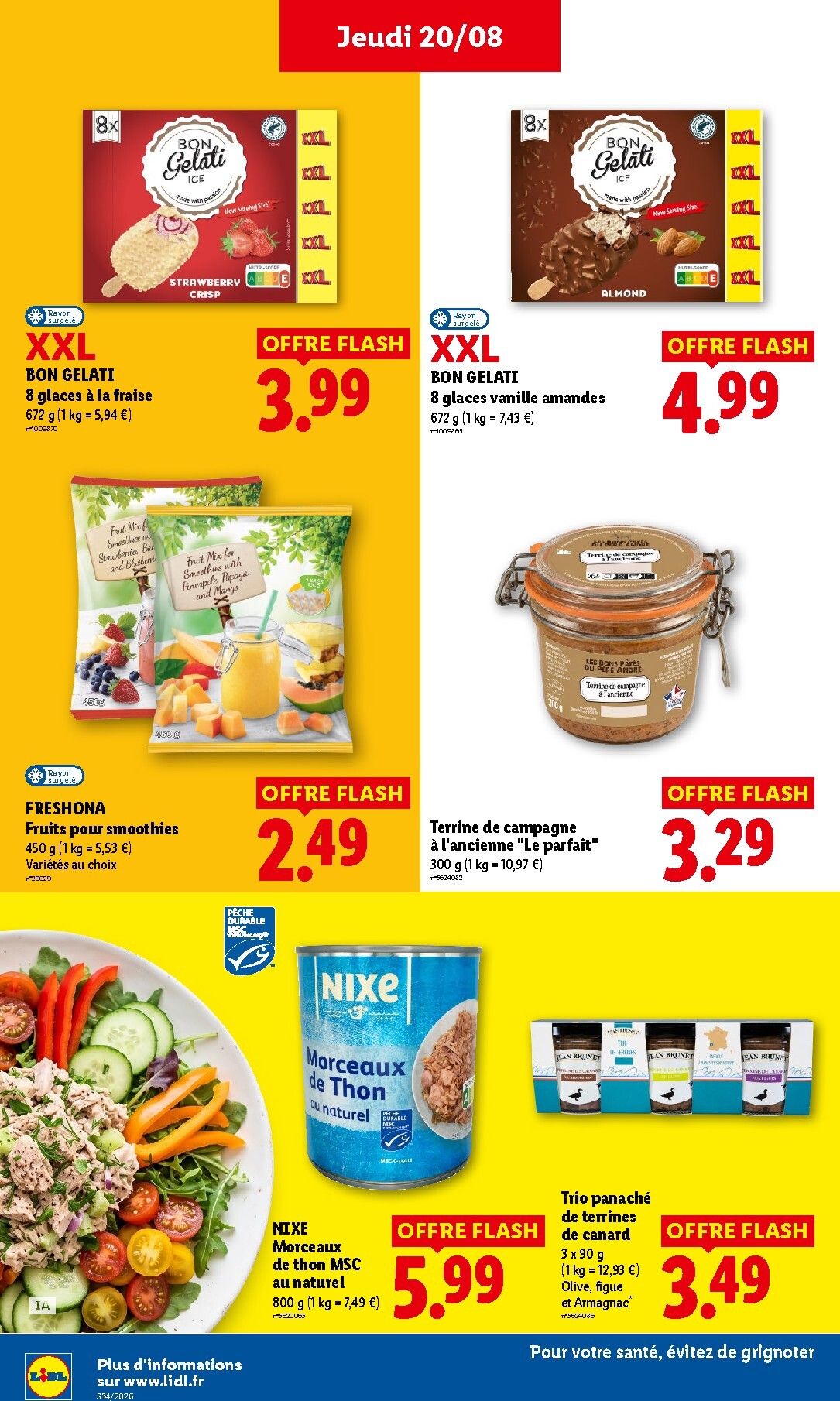 lidl - Prospectus Lidl valide du de jeudi 20/08/2026 au du mercredi 26/08/2026 - page: 24