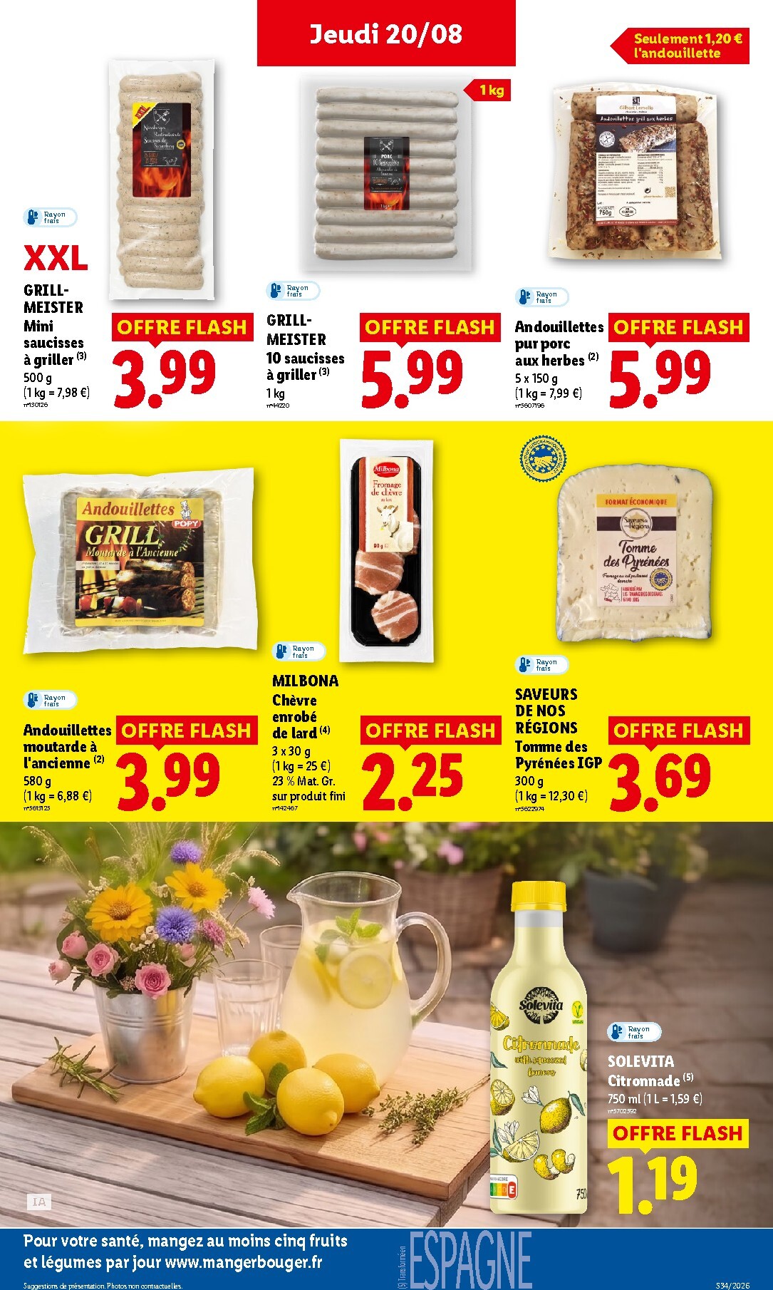 lidl - Prospectus Lidl valide du de jeudi 20/08/2026 au du mercredi 26/08/2026 - page: 23