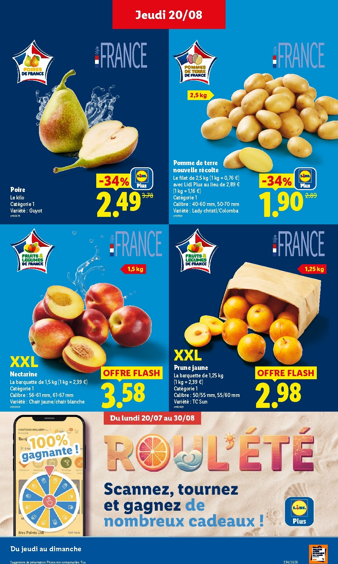 lidl - Prospectus Lidl valide du de jeudi 20/08/2026 au du mercredi 26/08/2026 - page: 3