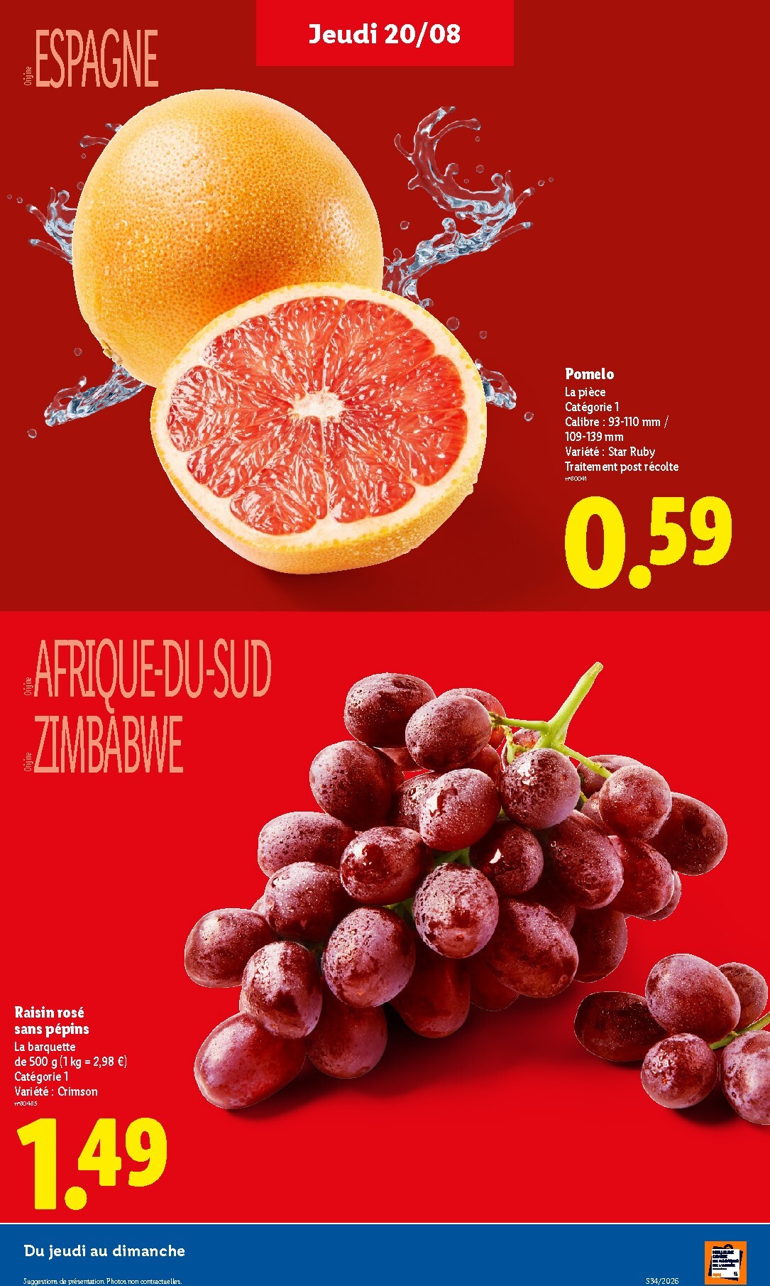 lidl - Prospectus Lidl valide du de jeudi 20/08/2026 au du mercredi 26/08/2026 - page: 5
