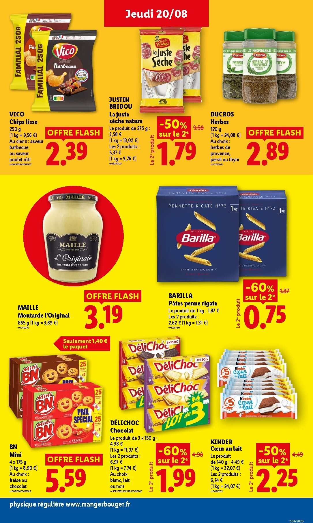 lidl - Prospectus Lidl valide du de jeudi 20/08/2026 au du mercredi 26/08/2026 - page: 19