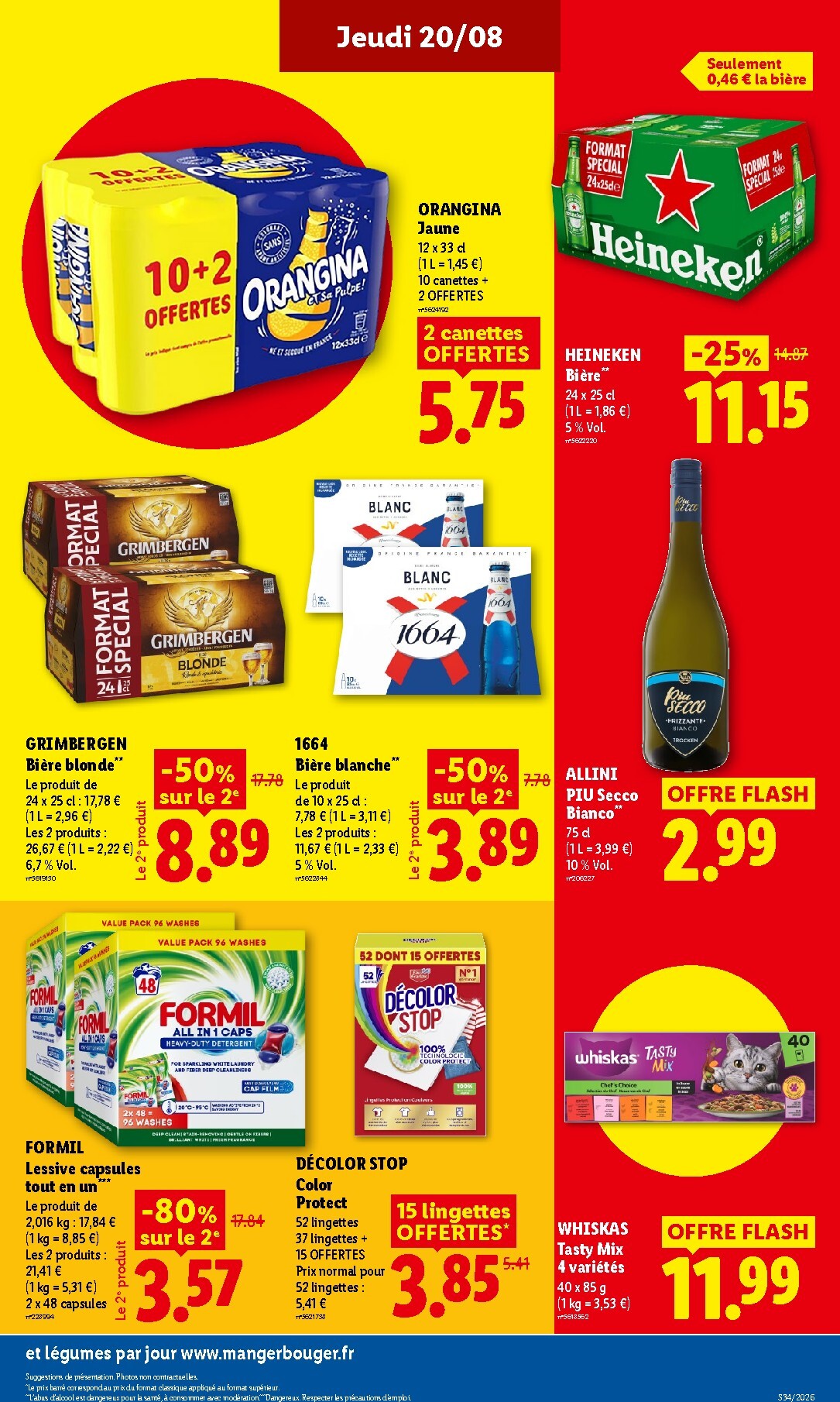 lidl - Prospectus Lidl valide du de jeudi 20/08/2026 au du mercredi 26/08/2026 - page: 21