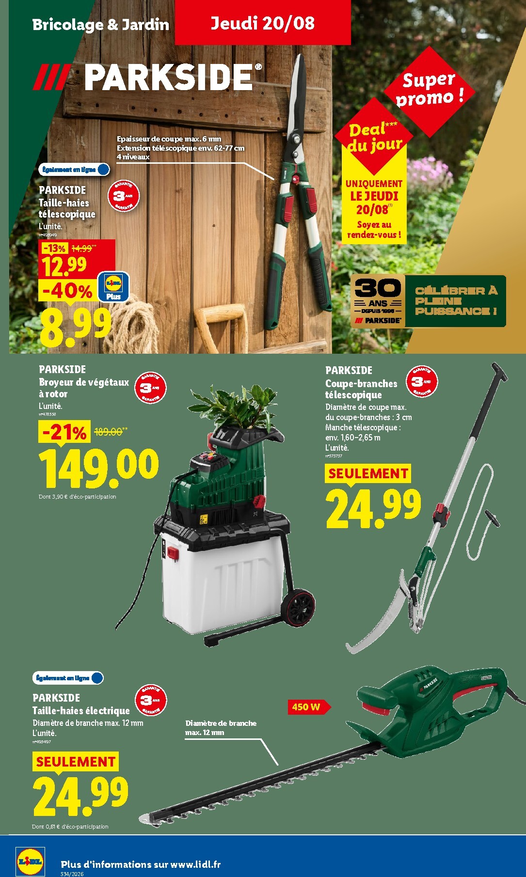 lidl - Prospectus Lidl valide du de jeudi 20/08/2026 au du mercredi 26/08/2026 - page: 36