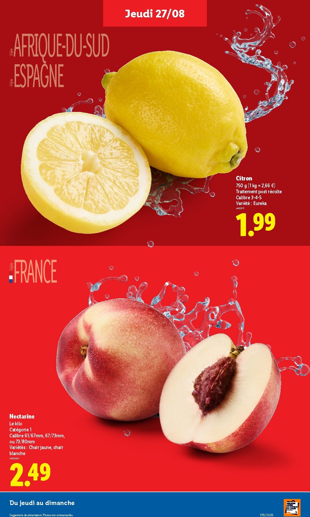 lidl - Flyer Lidl pour la semaine prochaine du de jeudi 27/08/2026 au du mercredi 02/09/2026 - page: 5