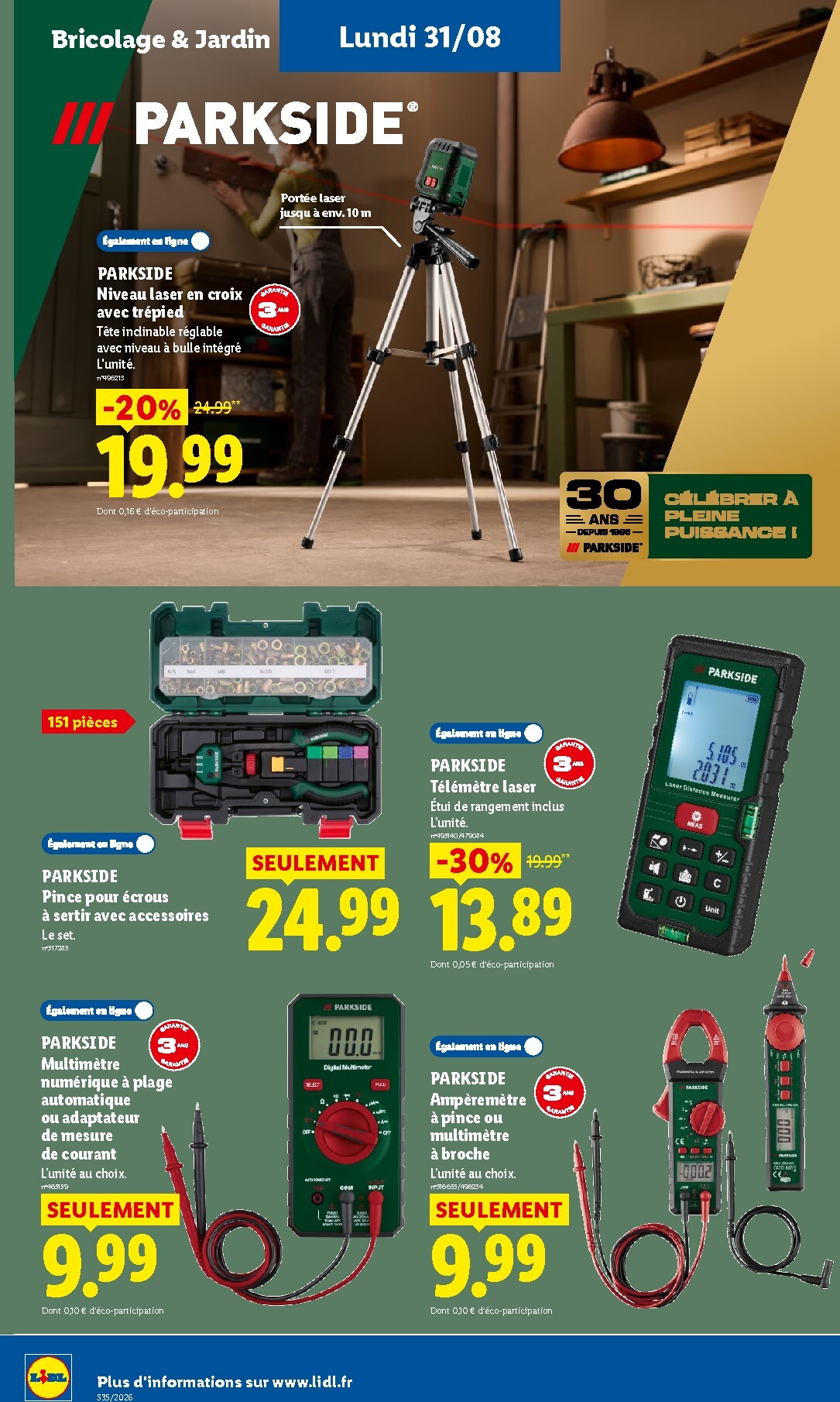 lidl - Flyer Lidl pour la semaine prochaine du de jeudi 27/08/2026 au du mercredi 02/09/2026 - page: 50