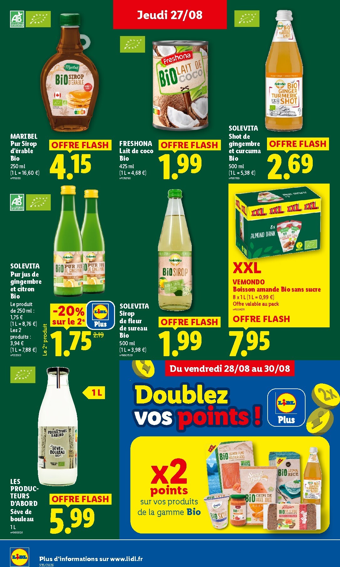 lidl - Flyer Lidl pour la semaine prochaine du de jeudi 27/08/2026 au du mercredi 02/09/2026 - page: 26