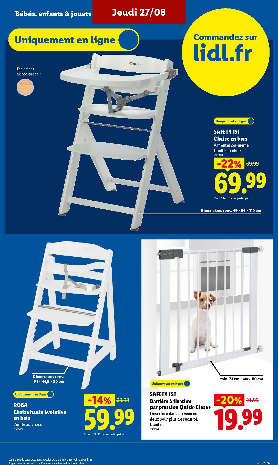 lidl - Current Lidl - Exclu Web leaflet valid from du lundi 24/08/2026 to de jeudi 27/08/2026 - page: 11