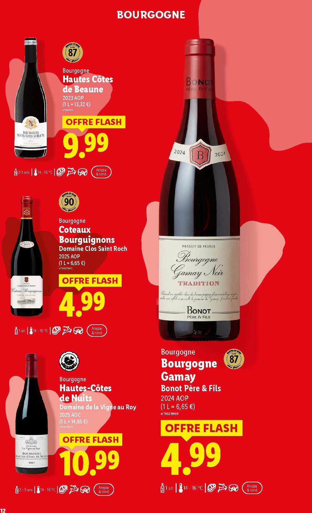 lidl - Flyer Lidl - Foire aux Vins pour la semaine prochaine du de jeudi 03/09/2026 au de jeudi 10/09/2026 - page: 12