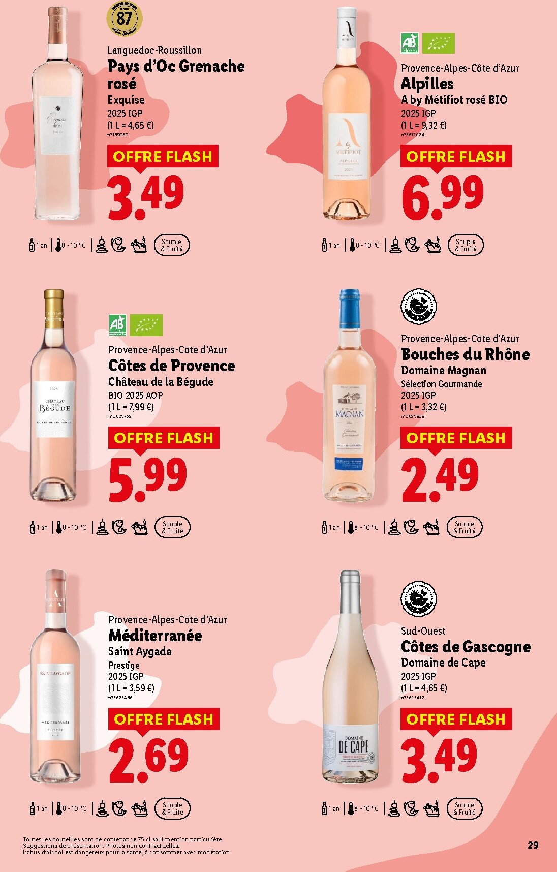 lidl - Flyer Lidl - Foire aux Vins pour la semaine prochaine du de jeudi 03/09/2026 au de jeudi 10/09/2026 - page: 29