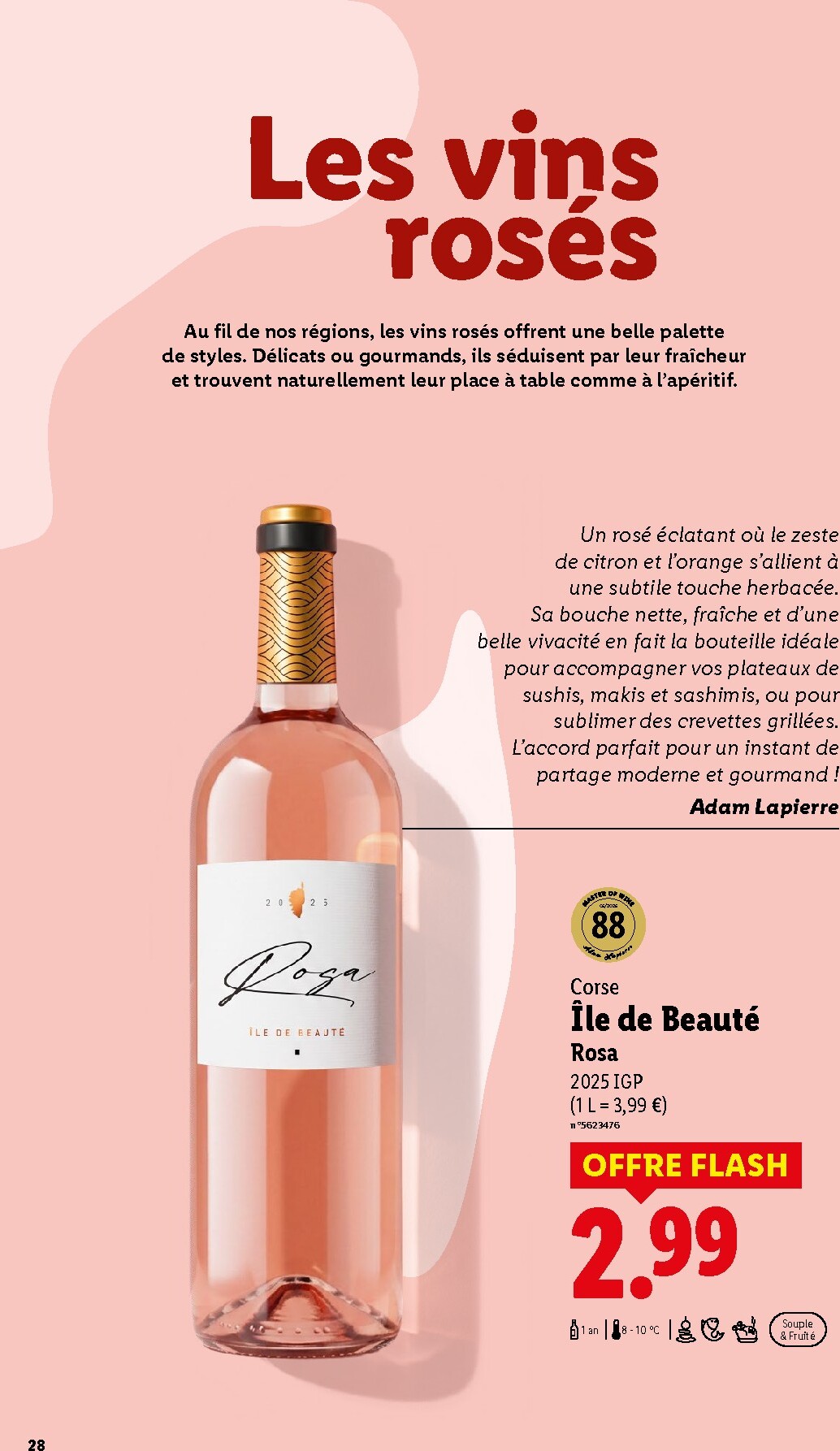 lidl - Flyer Lidl - Foire aux Vins pour la semaine prochaine du de jeudi 03/09/2026 au de jeudi 10/09/2026 - page: 28