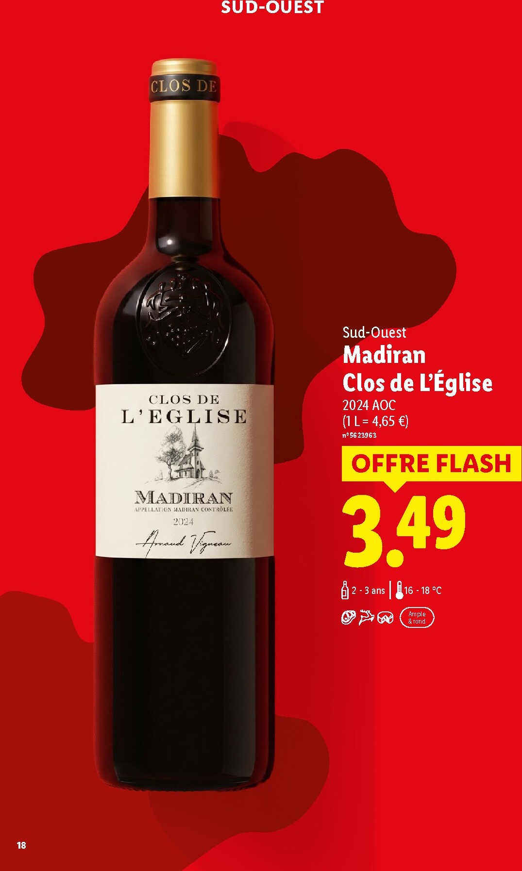 lidl - Flyer Lidl - Foire aux Vins pour la semaine prochaine du de jeudi 03/09/2026 au de jeudi 10/09/2026 - page: 18