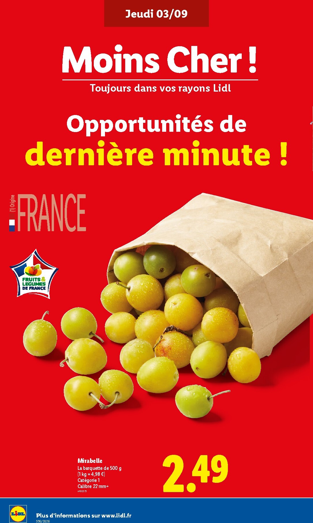 lidl - Flyer Lidl pour la semaine prochaine du de jeudi 03/09/2026 au du mercredi 09/09/2026 - page: 4