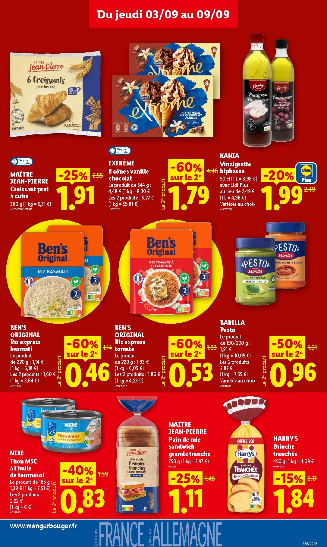 lidl - Flyer Lidl pour la semaine prochaine du de jeudi 03/09/2026 au du mercredi 09/09/2026 - page: 17