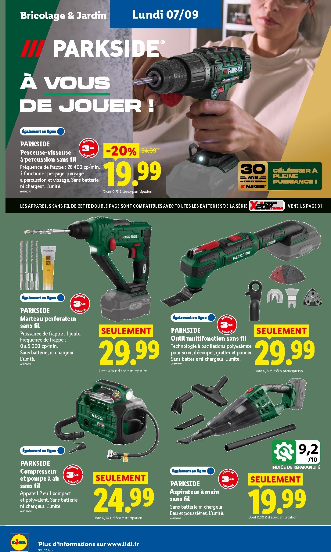 lidl - Flyer Lidl pour la semaine prochaine du de jeudi 03/09/2026 au du mercredi 09/09/2026 - page: 52