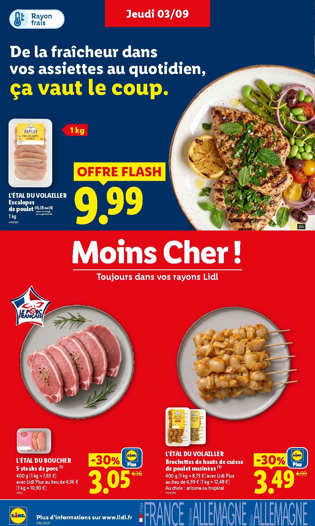 lidl - Flyer Lidl pour la semaine prochaine du de jeudi 03/09/2026 au du mercredi 09/09/2026 - page: 14
