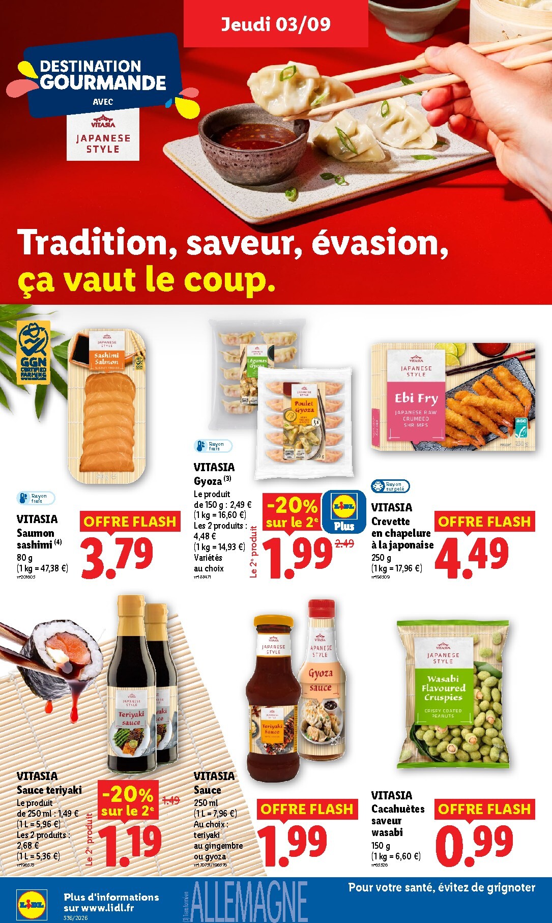 lidl - Flyer Lidl pour la semaine prochaine du de jeudi 03/09/2026 au du mercredi 09/09/2026 - page: 30