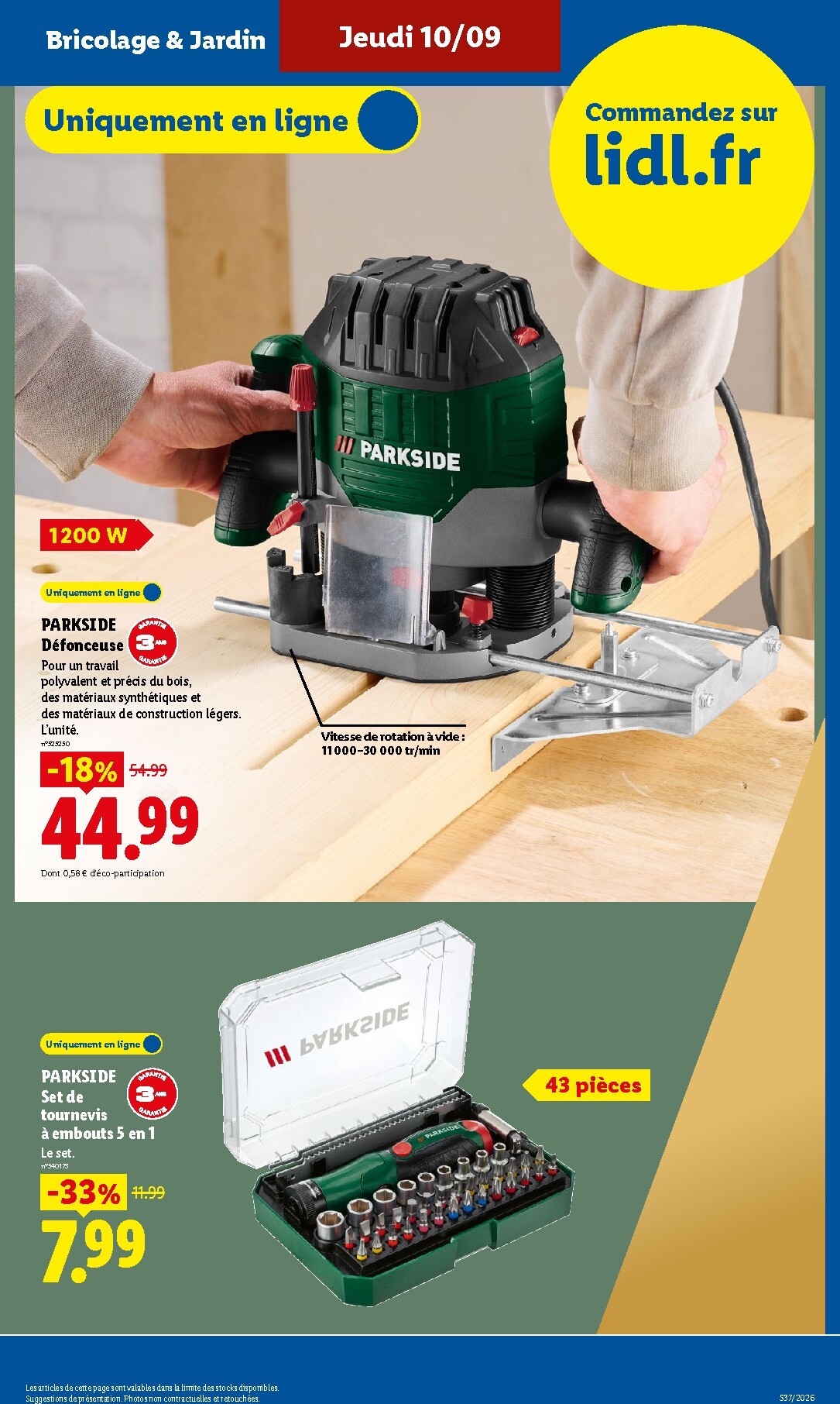 lidl - Flyer Lidl pour la semaine prochaine du de jeudi 10/09/2026 au du mercredi 16/09/2026 - page: 7