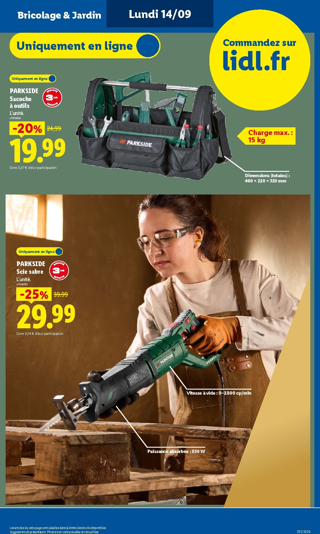 lidl - Flyer Lidl pour la semaine prochaine du de jeudi 10/09/2026 au du mercredi 16/09/2026 - page: 9