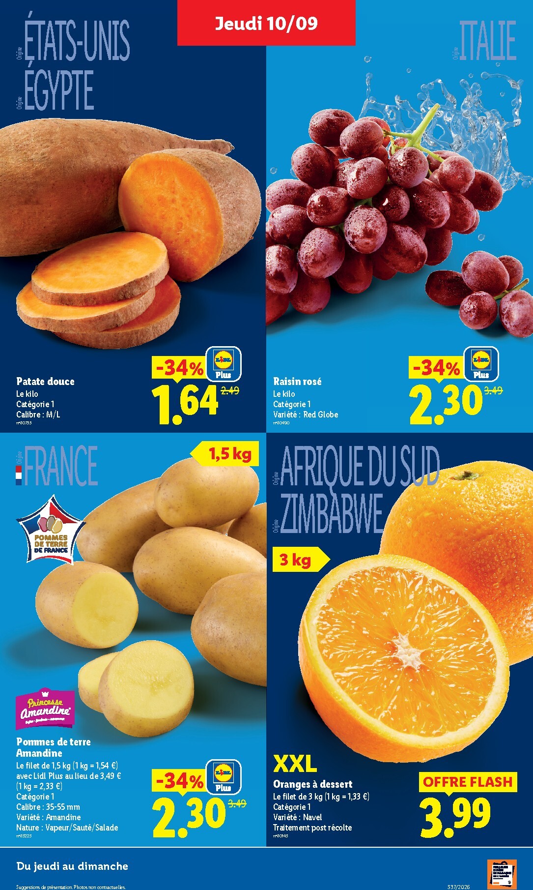 lidl - Flyer Lidl pour la semaine prochaine du de jeudi 10/09/2026 au du mercredi 16/09/2026 - page: 3