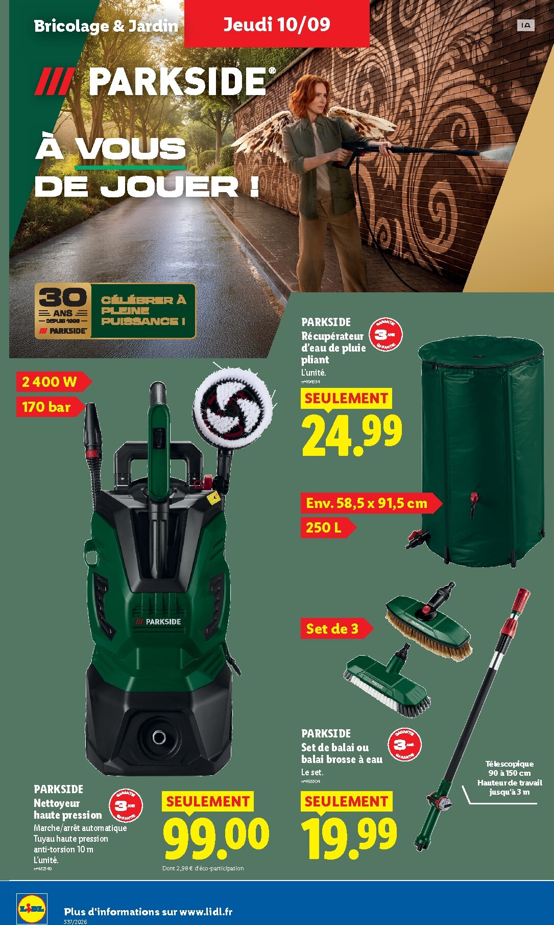 lidl - Flyer Lidl pour la semaine prochaine du de jeudi 10/09/2026 au du mercredi 16/09/2026 - page: 32