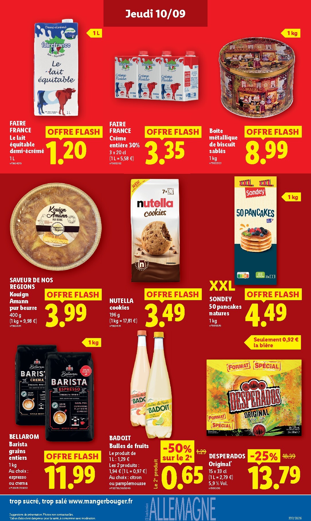 lidl - Flyer Lidl pour la semaine prochaine du de jeudi 10/09/2026 au du mercredi 16/09/2026 - page: 17