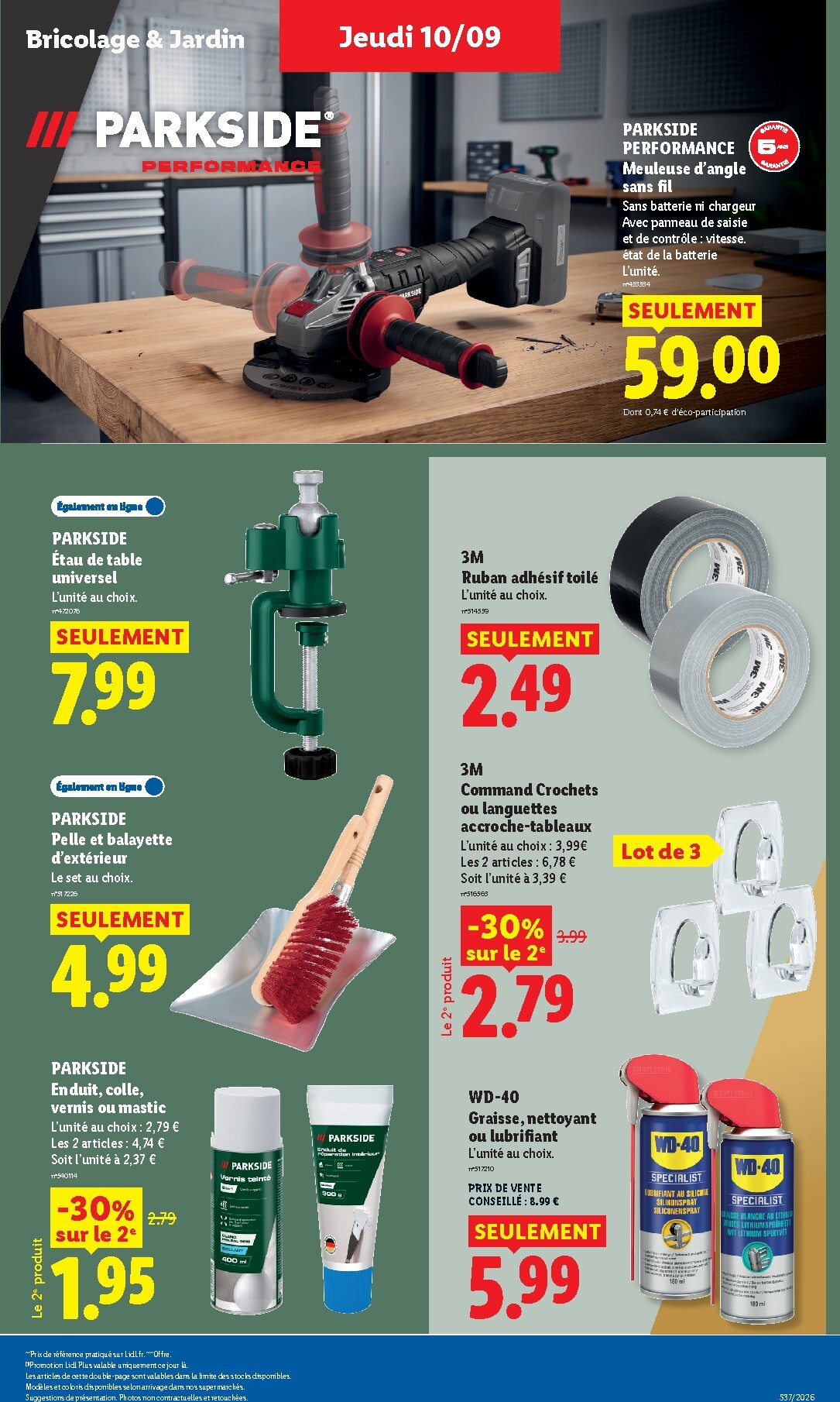 lidl - Flyer Lidl pour la semaine prochaine du de jeudi 10/09/2026 au du mercredi 16/09/2026 - page: 33