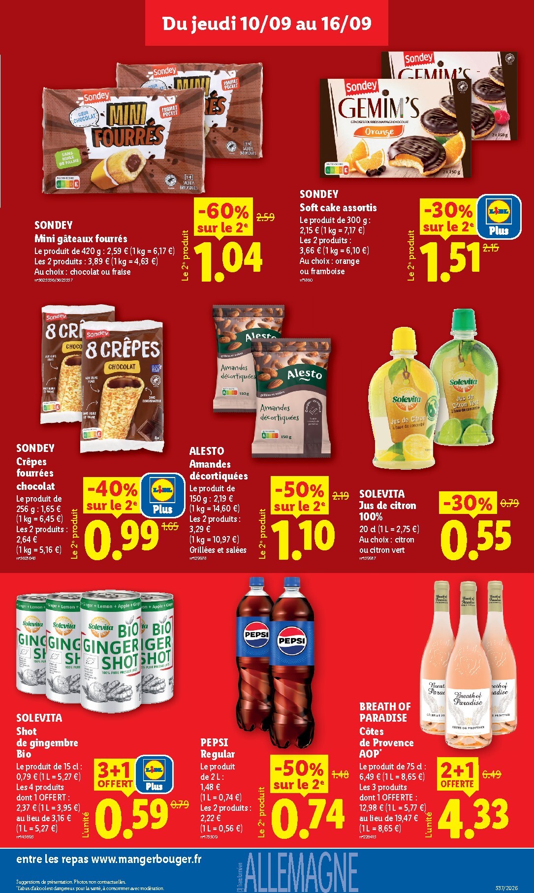 lidl - Flyer Lidl pour la semaine prochaine du de jeudi 10/09/2026 au du mercredi 16/09/2026 - page: 15