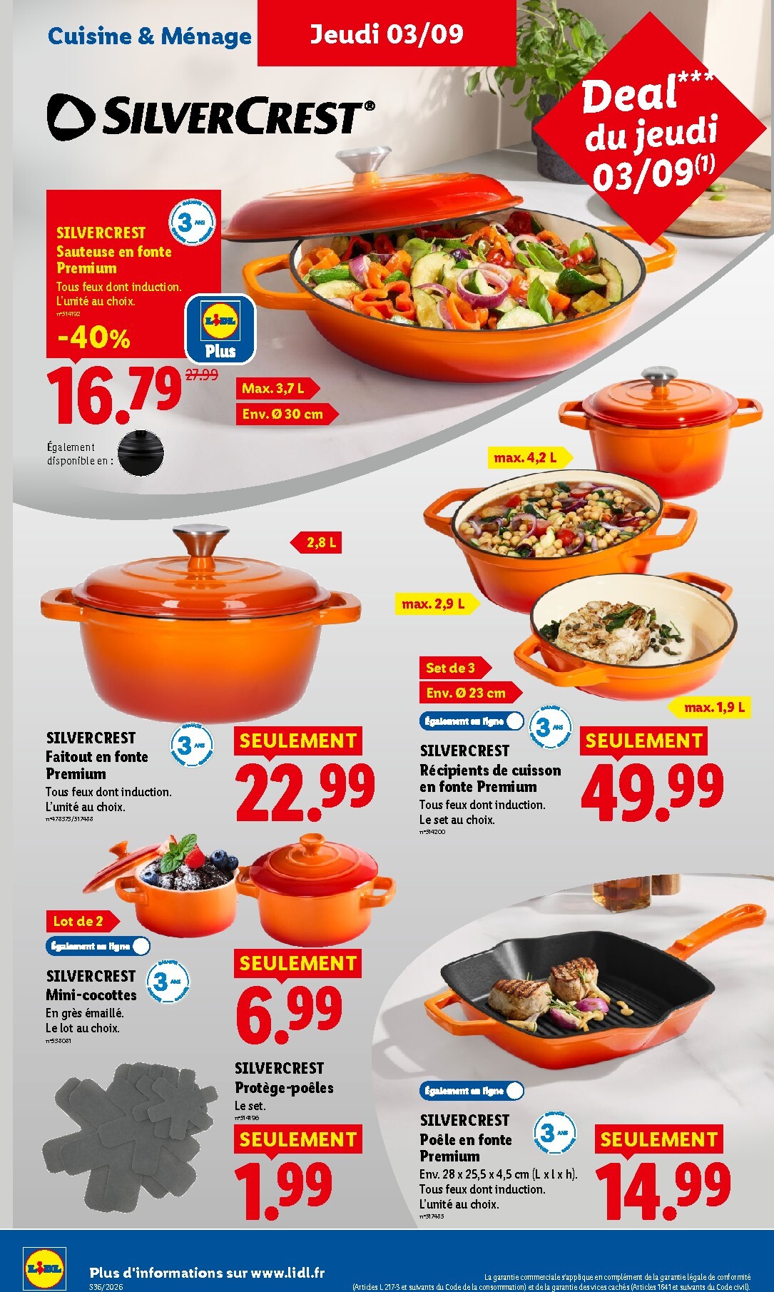 lidl - Current Lidl leaflet valid from de jeudi 03/09/2026 to du mercredi 09/09/2026 - page: 40
