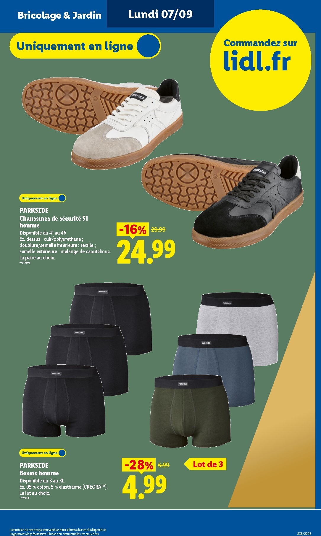 lidl - Current Lidl leaflet valid from de jeudi 03/09/2026 to du mercredi 09/09/2026 - page: 47