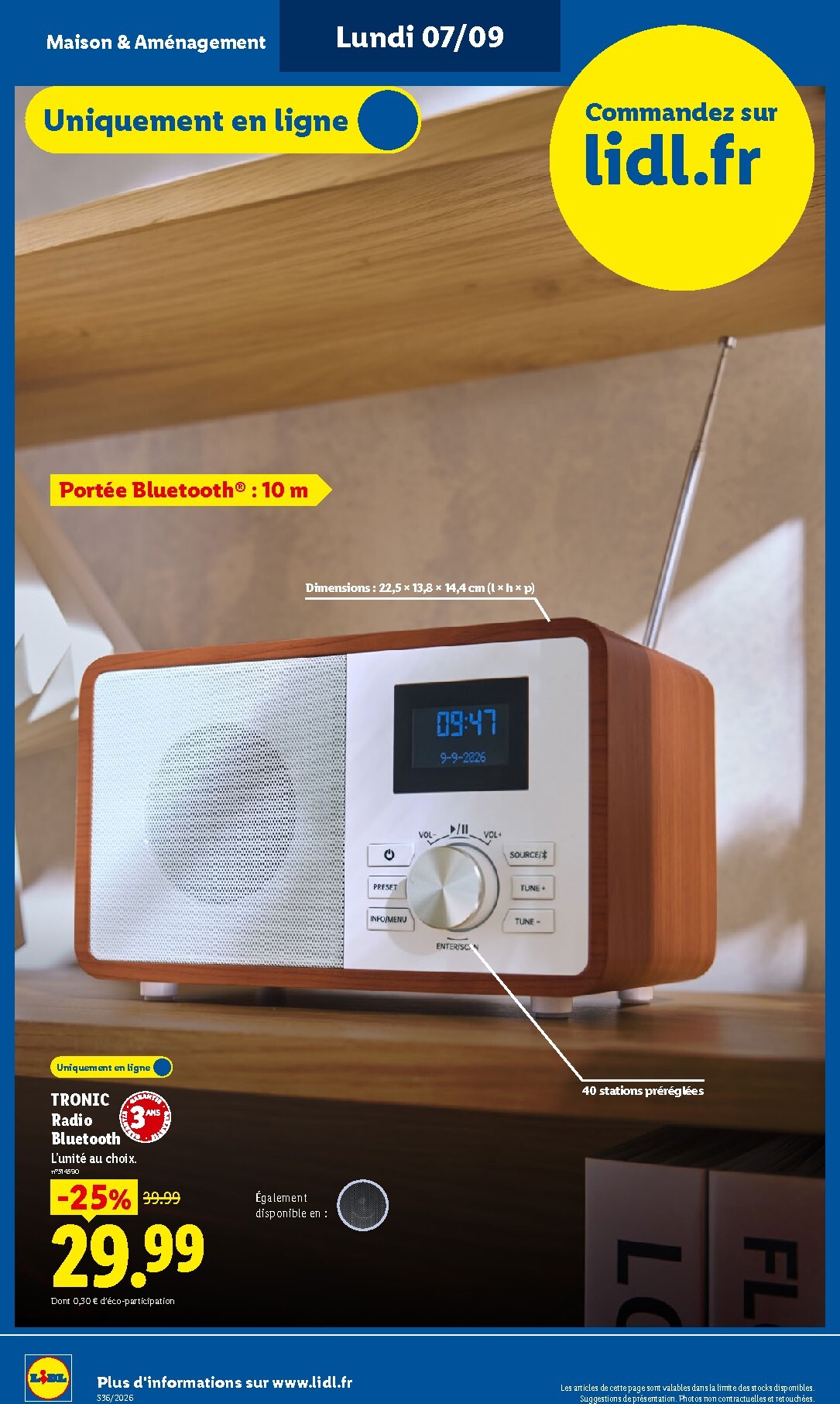 lidl - Current Lidl leaflet valid from de jeudi 03/09/2026 to du mercredi 09/09/2026 - page: 50