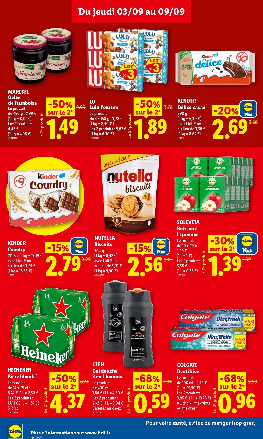 lidl - Current Lidl leaflet valid from de jeudi 03/09/2026 to du mercredi 09/09/2026 - page: 18