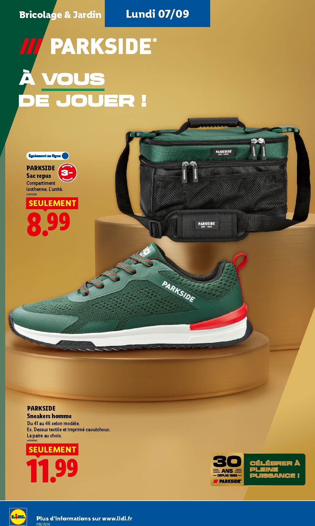 lidl - Current Lidl leaflet valid from de jeudi 03/09/2026 to du mercredi 09/09/2026 - page: 58