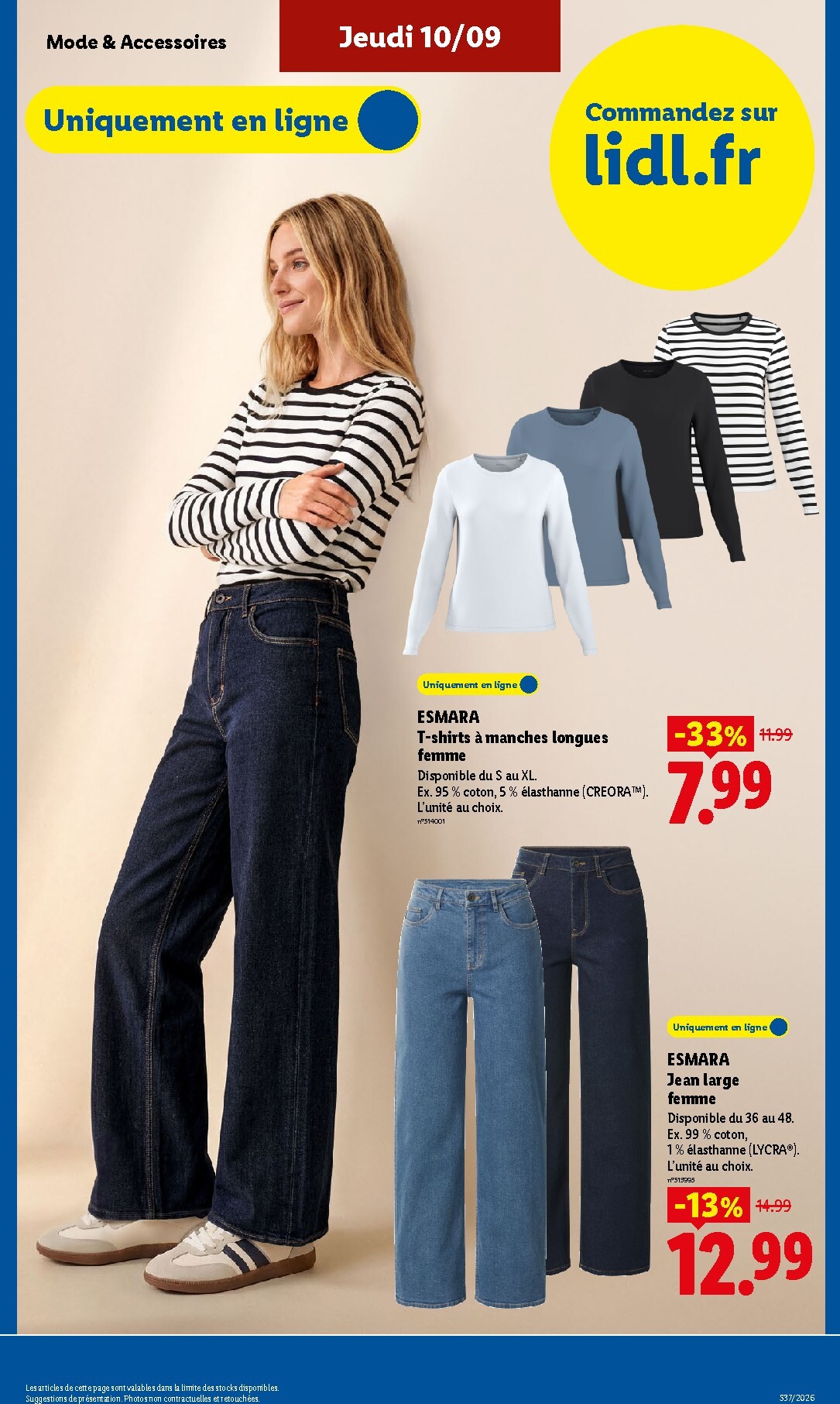 lidl - Current Lidl - Exclu Web leaflet valid from du lundi 07/09/2026 to de jeudi 10/09/2026 - page: 13