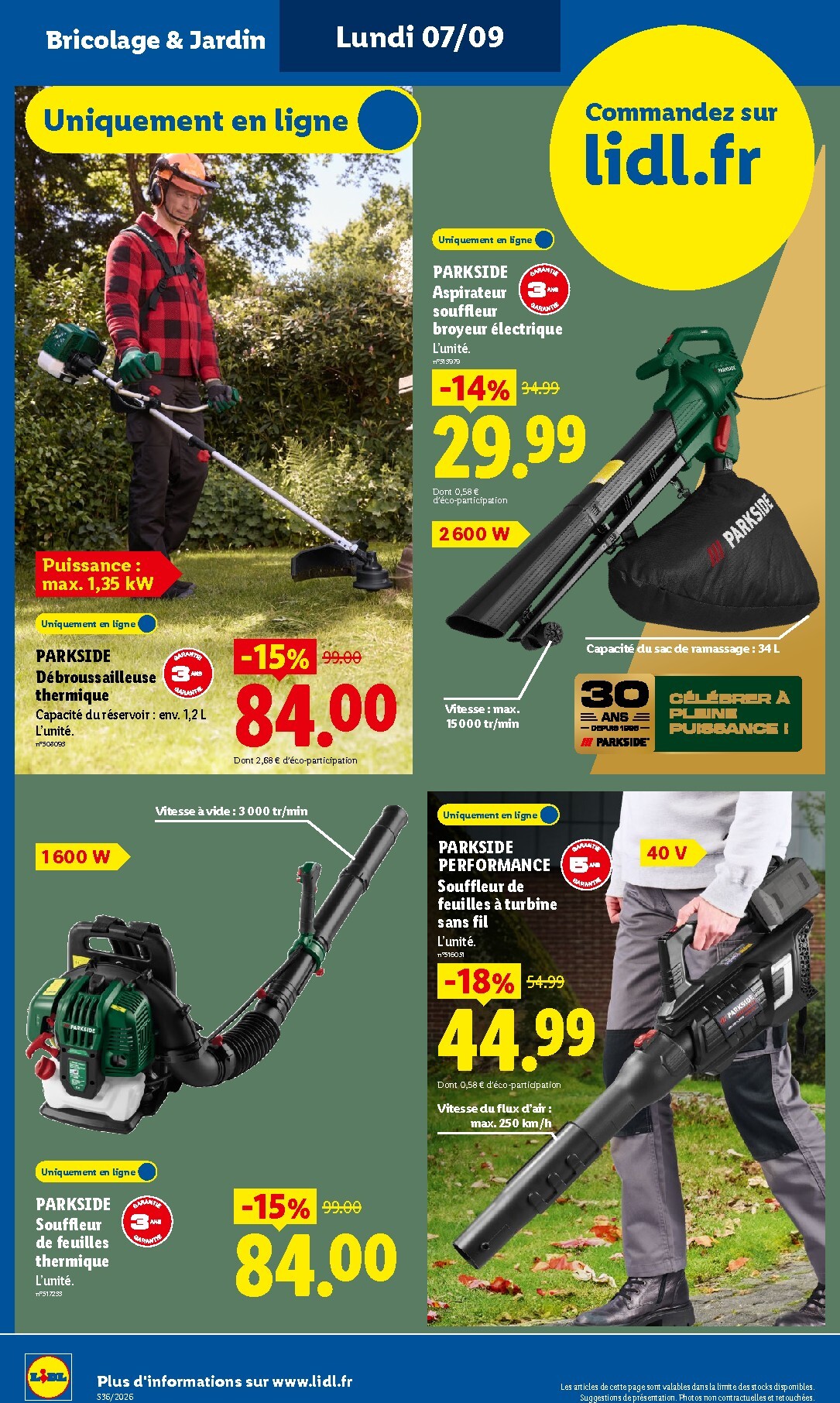 lidl - Current Lidl - Exclu Web leaflet valid from du lundi 07/09/2026 to de jeudi 10/09/2026 - page: 2