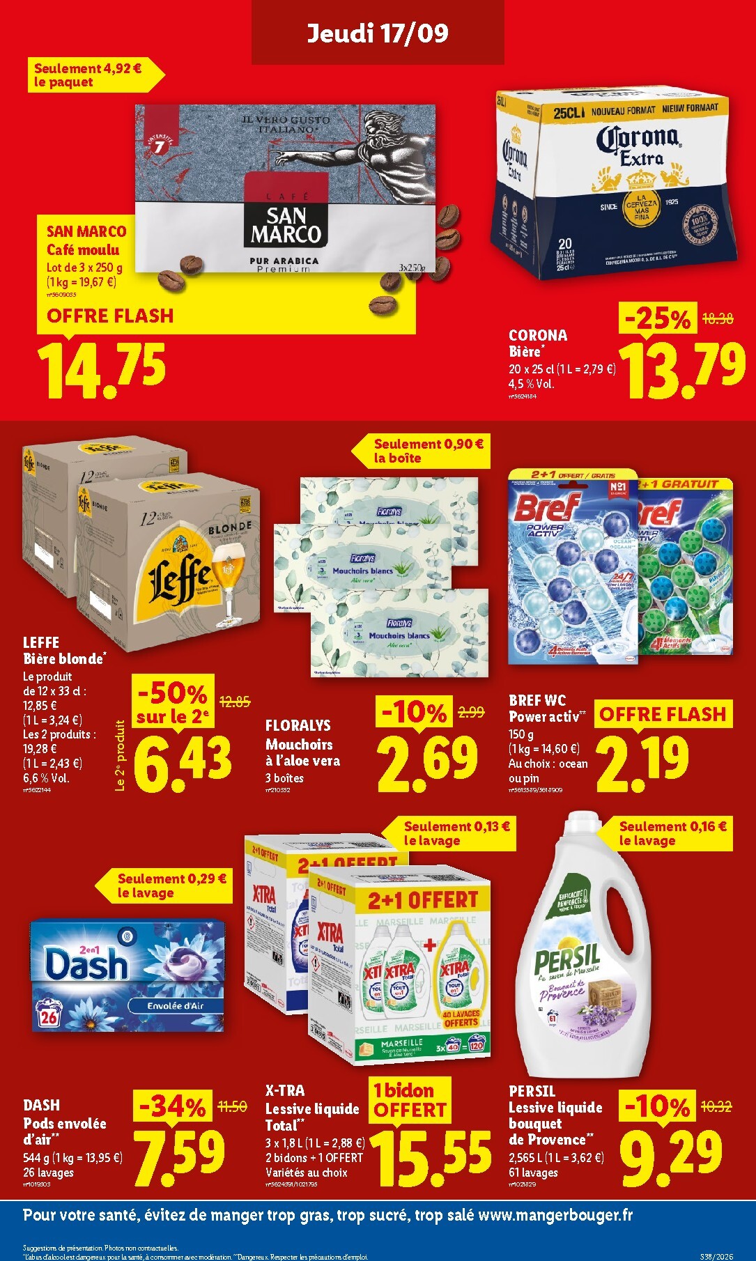 lidl - Flyer Lidl pour la semaine prochaine du de jeudi 17/09/2026 au du mercredi 23/09/2026 - page: 17