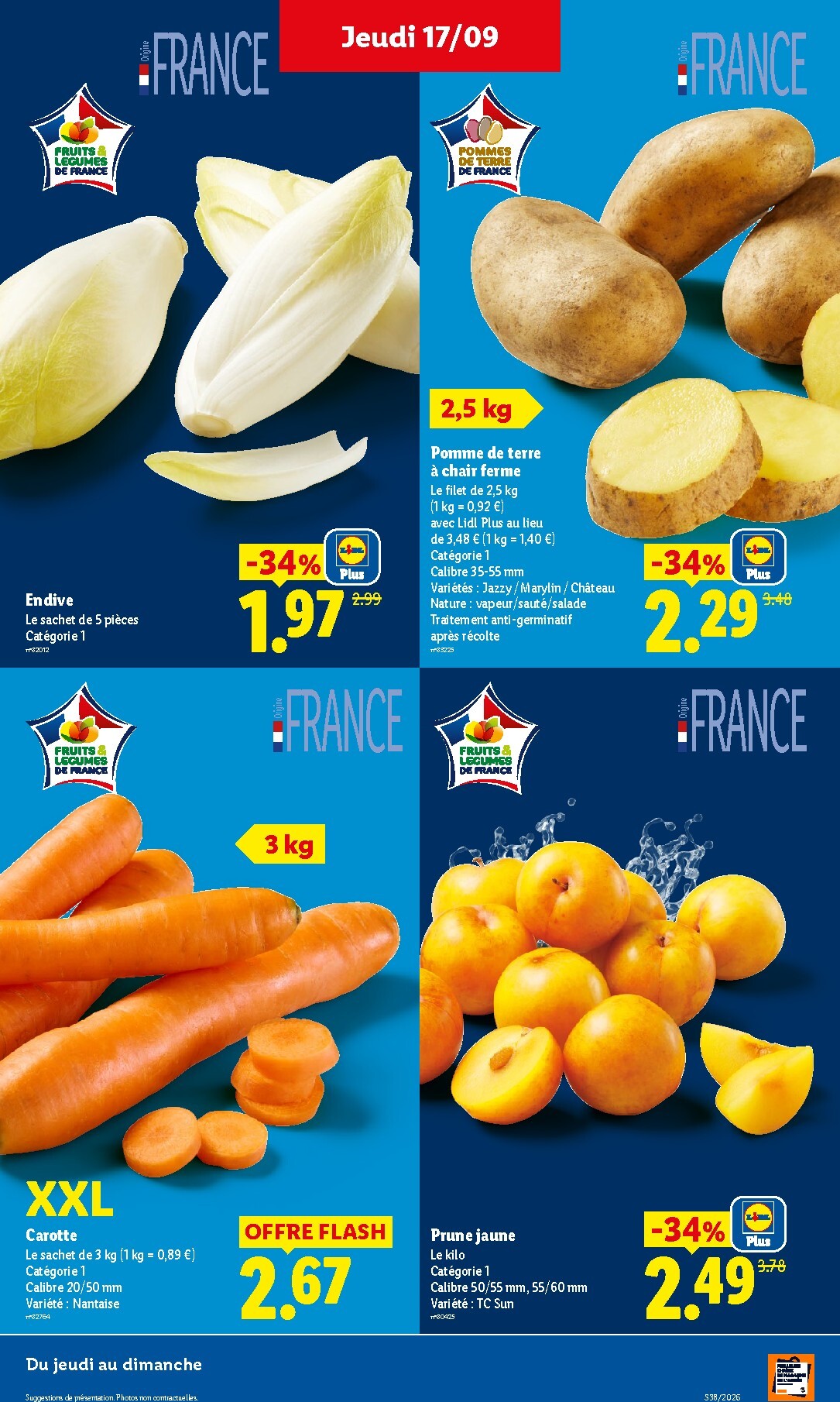 lidl - Flyer Lidl pour la semaine prochaine du de jeudi 17/09/2026 au du mercredi 23/09/2026 - page: 3