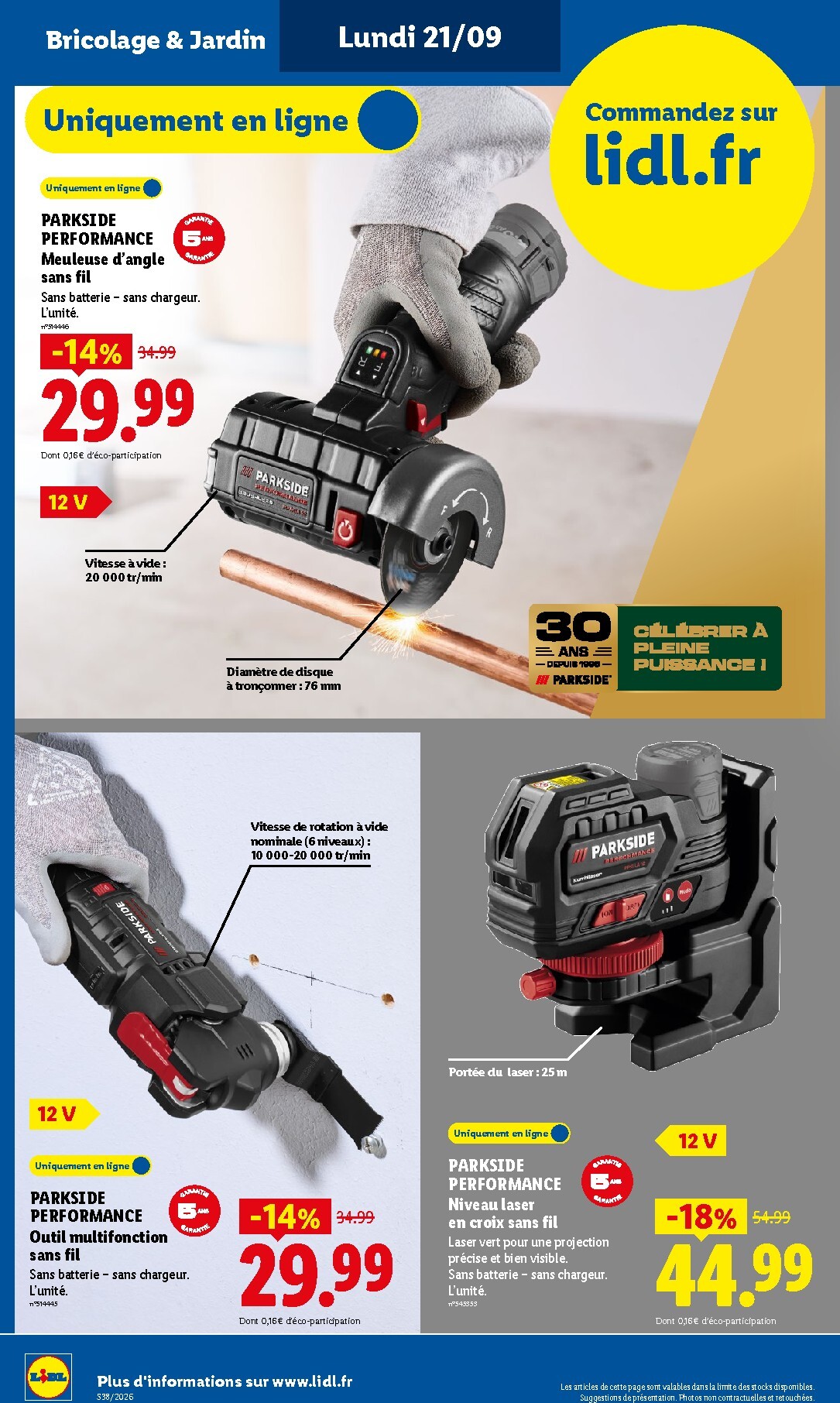 lidl - Flyer Lidl pour la semaine prochaine du de jeudi 17/09/2026 au du mercredi 23/09/2026 - page: 46