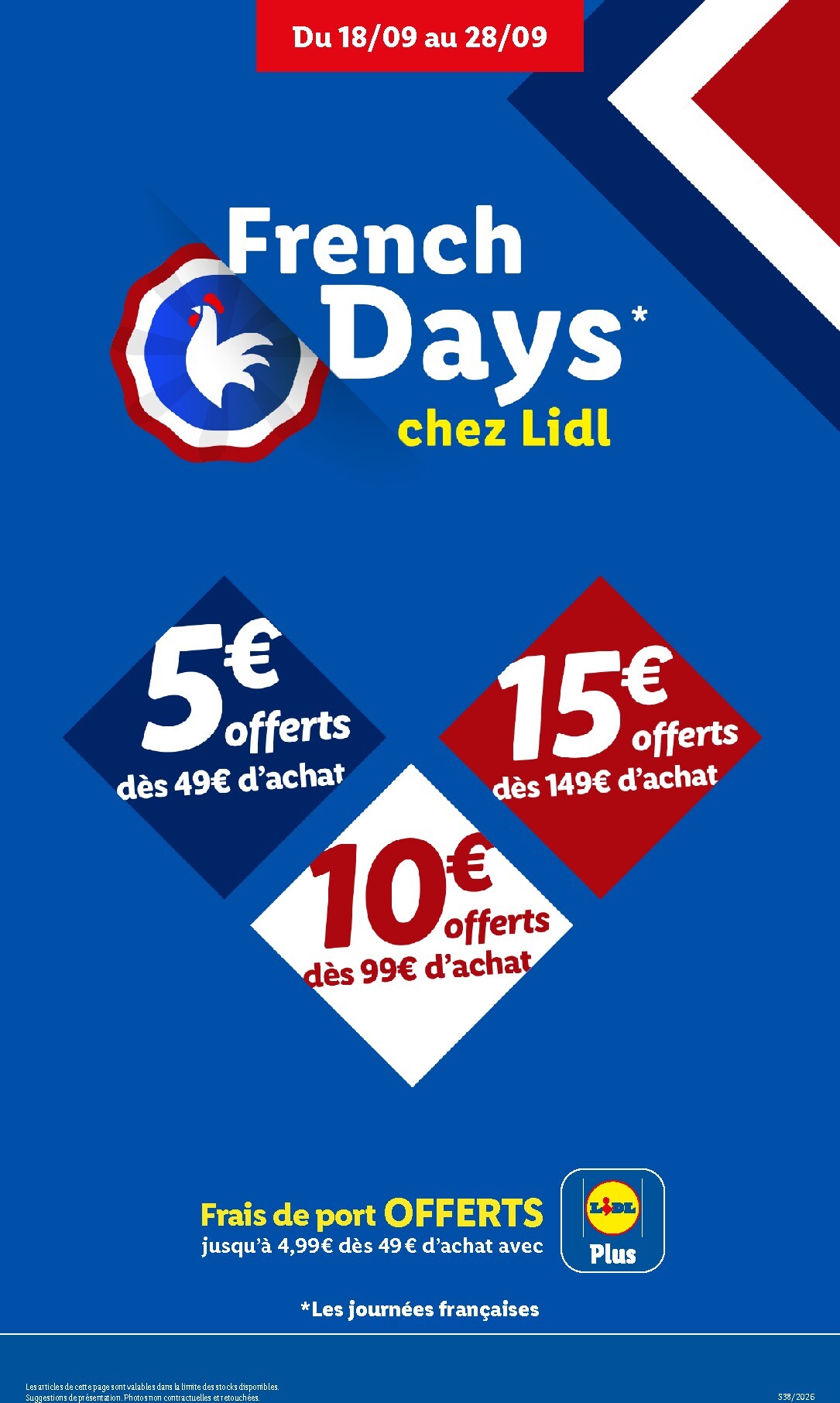 lidl - Flyer Lidl pour la semaine prochaine du de jeudi 17/09/2026 au du mercredi 23/09/2026 - page: 33