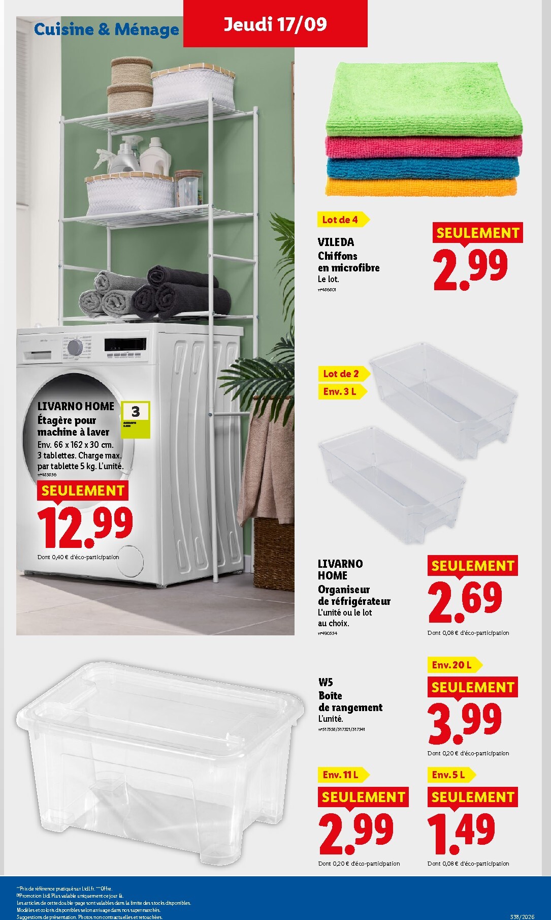 lidl - Flyer Lidl pour la semaine prochaine du de jeudi 17/09/2026 au du mercredi 23/09/2026 - page: 41