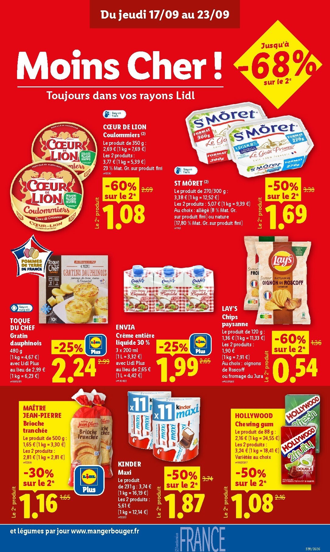 lidl - Flyer Lidl pour la semaine prochaine du de jeudi 17/09/2026 au du mercredi 23/09/2026 - page: 13