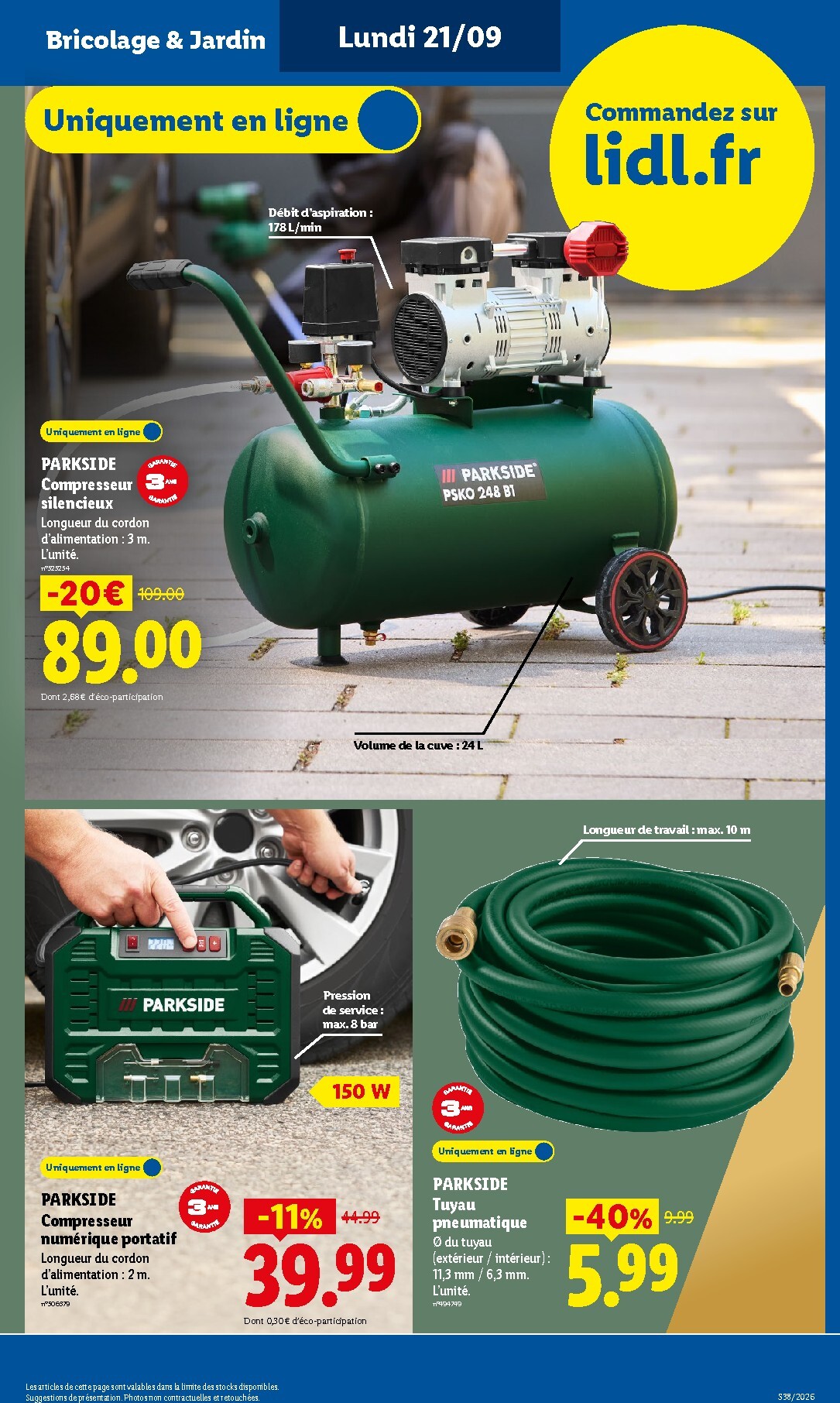 lidl - Flyer Lidl pour la semaine prochaine du de jeudi 17/09/2026 au du mercredi 23/09/2026 - page: 47