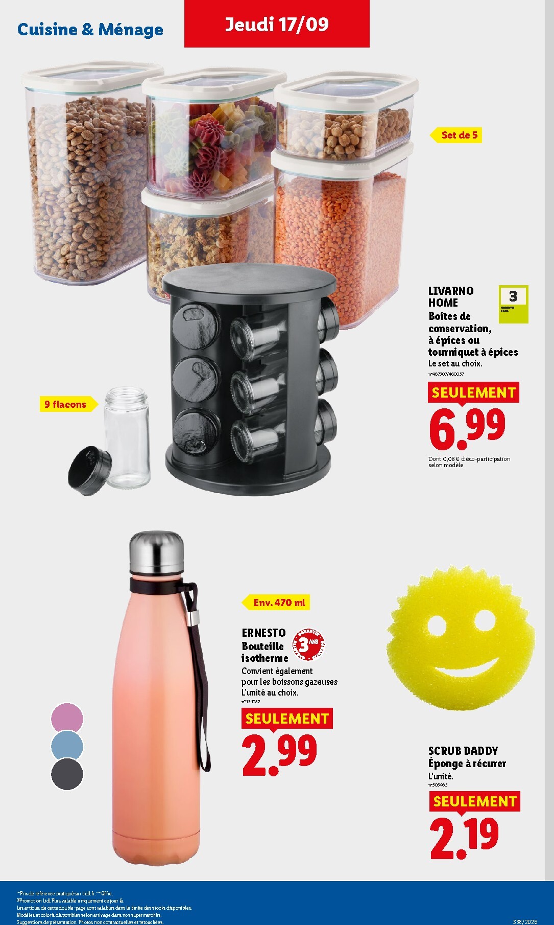 lidl - Flyer Lidl pour la semaine prochaine du de jeudi 17/09/2026 au du mercredi 23/09/2026 - page: 39