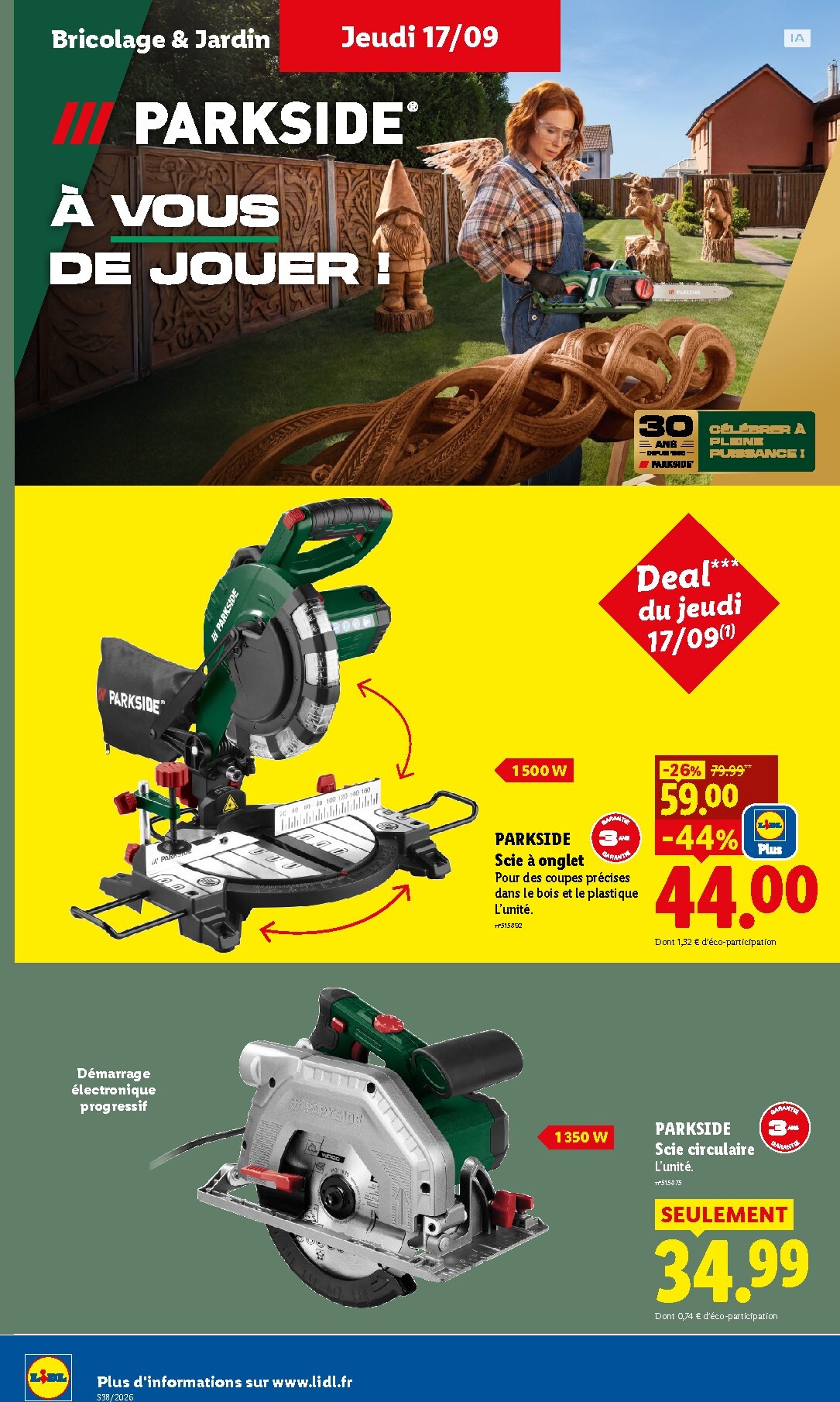 lidl - Flyer Lidl pour la semaine prochaine du de jeudi 17/09/2026 au du mercredi 23/09/2026 - page: 42