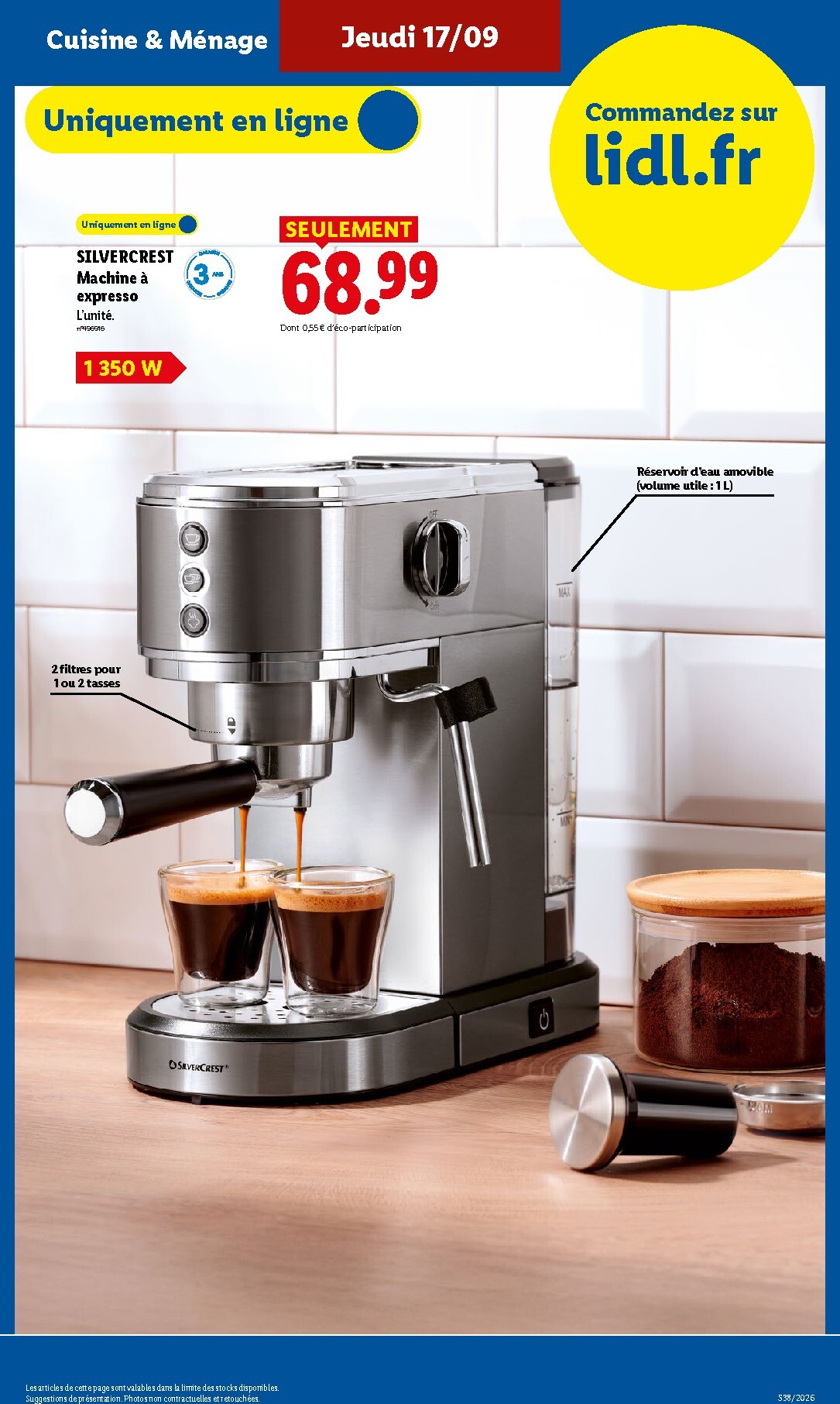 lidl - Flyer Lidl pour la semaine prochaine du de jeudi 17/09/2026 au du mercredi 23/09/2026 - page: 31