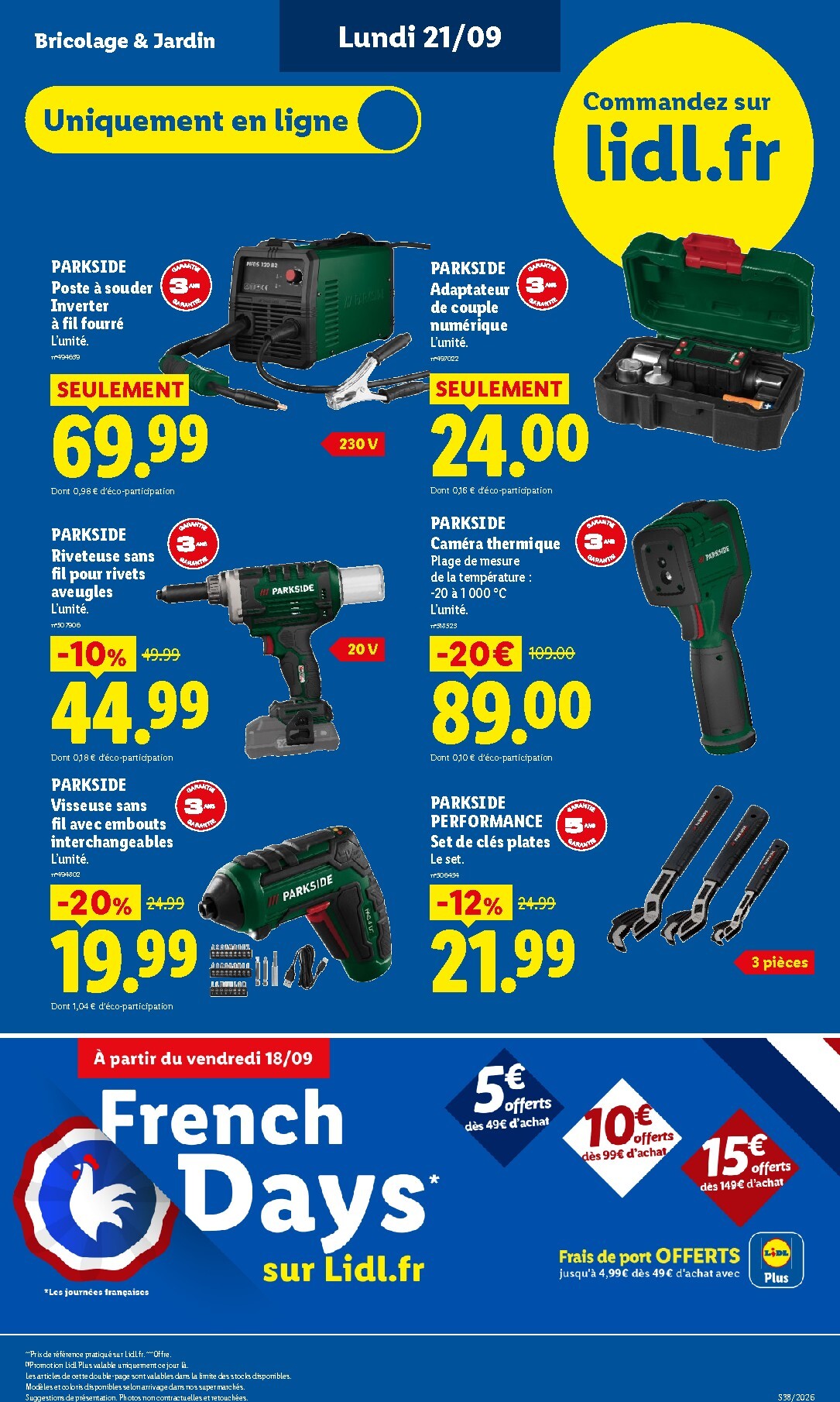lidl - Flyer Lidl pour la semaine prochaine du de jeudi 17/09/2026 au du mercredi 23/09/2026 - page: 53