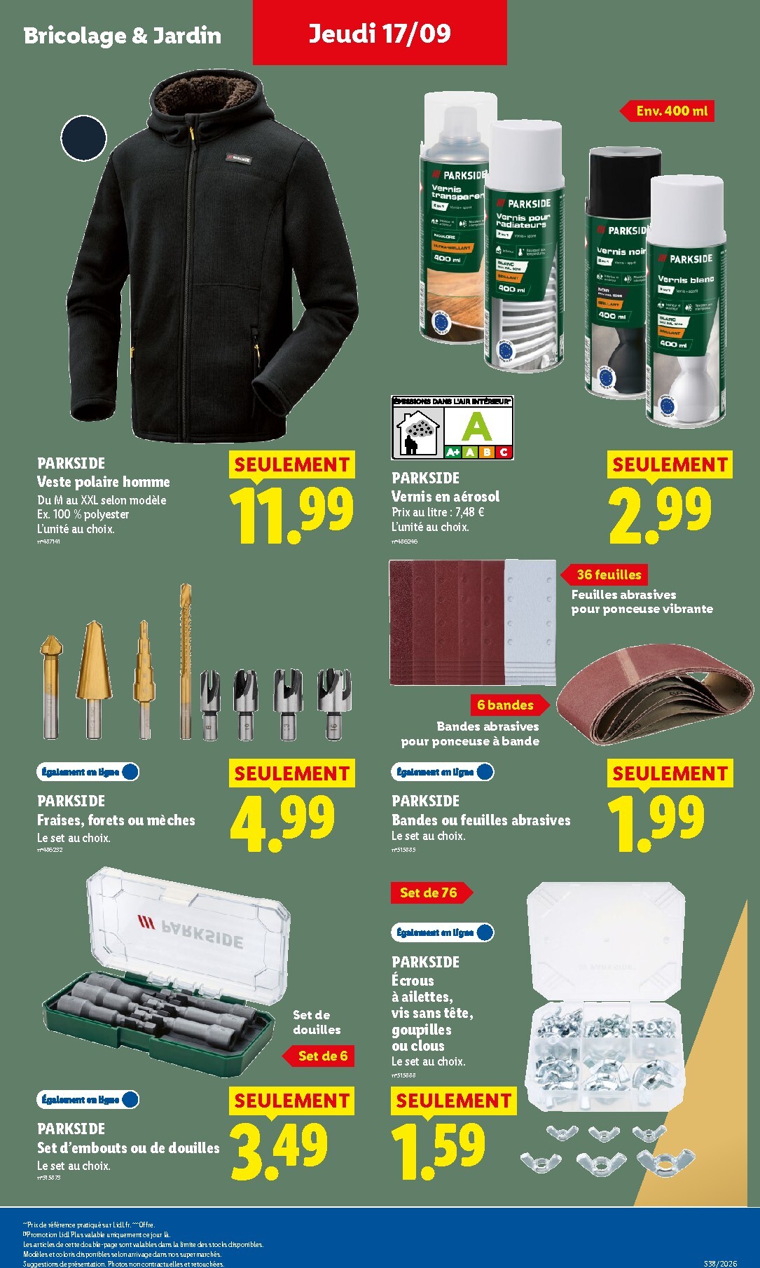 lidl - Flyer Lidl pour la semaine prochaine du de jeudi 17/09/2026 au du mercredi 23/09/2026 - page: 45