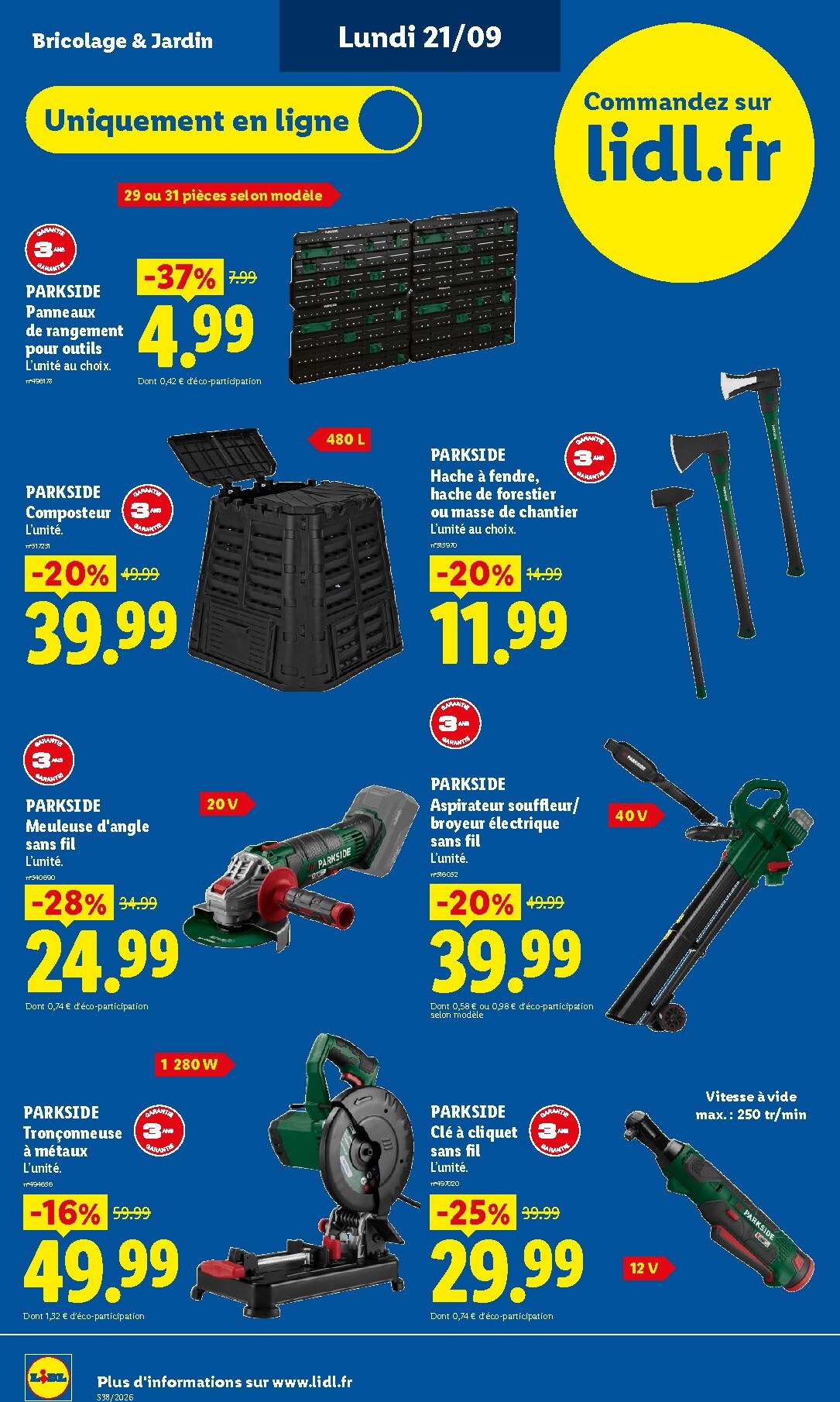 lidl - Flyer Lidl pour la semaine prochaine du de jeudi 17/09/2026 au du mercredi 23/09/2026 - page: 52